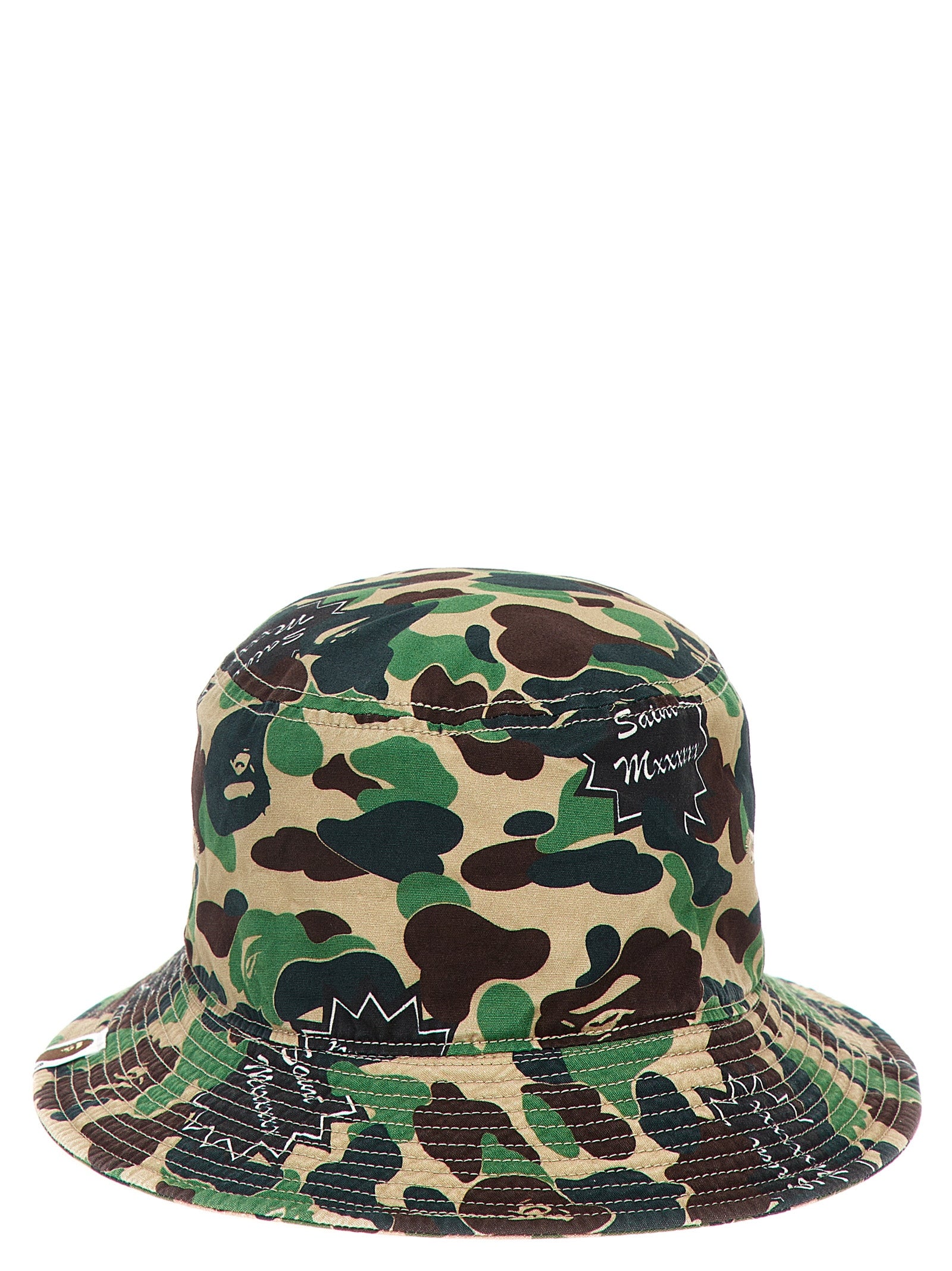 Saint Mxxxxxx Saint Michael X A Bathing Ape Bucket Hat