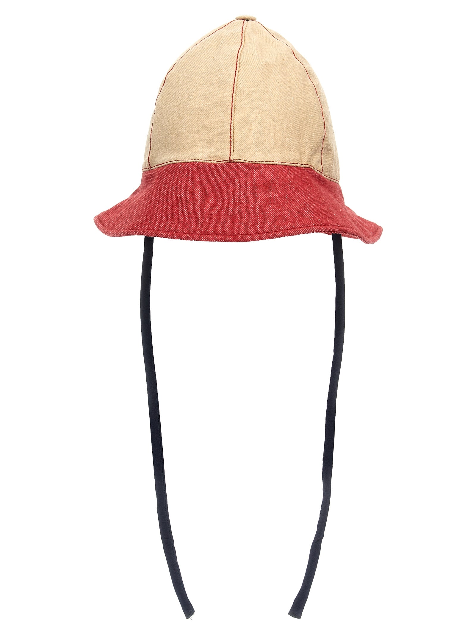 Sunnei Multicolor Denim Bucket Hat