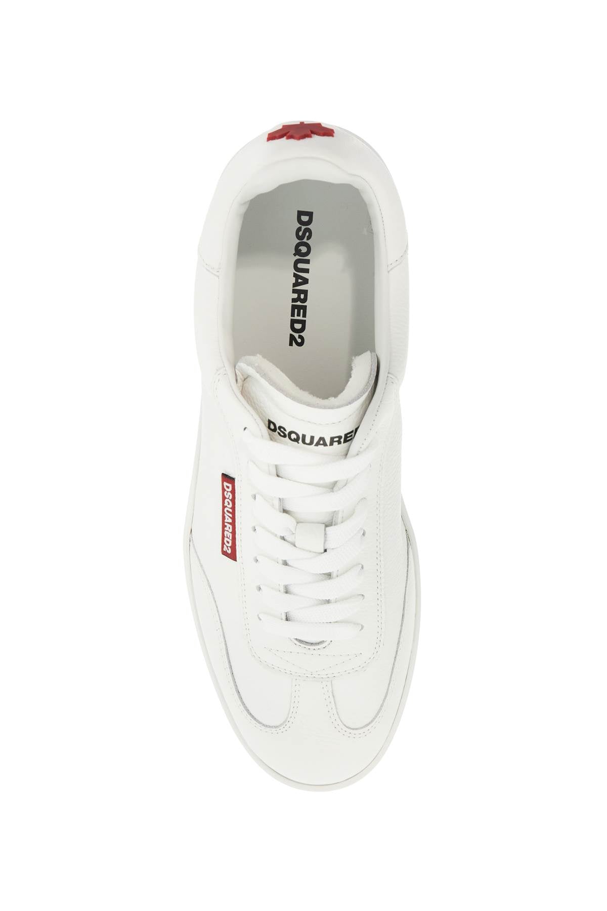 Dsquared2 Leather Deer Print Boxer Sneakers Box.