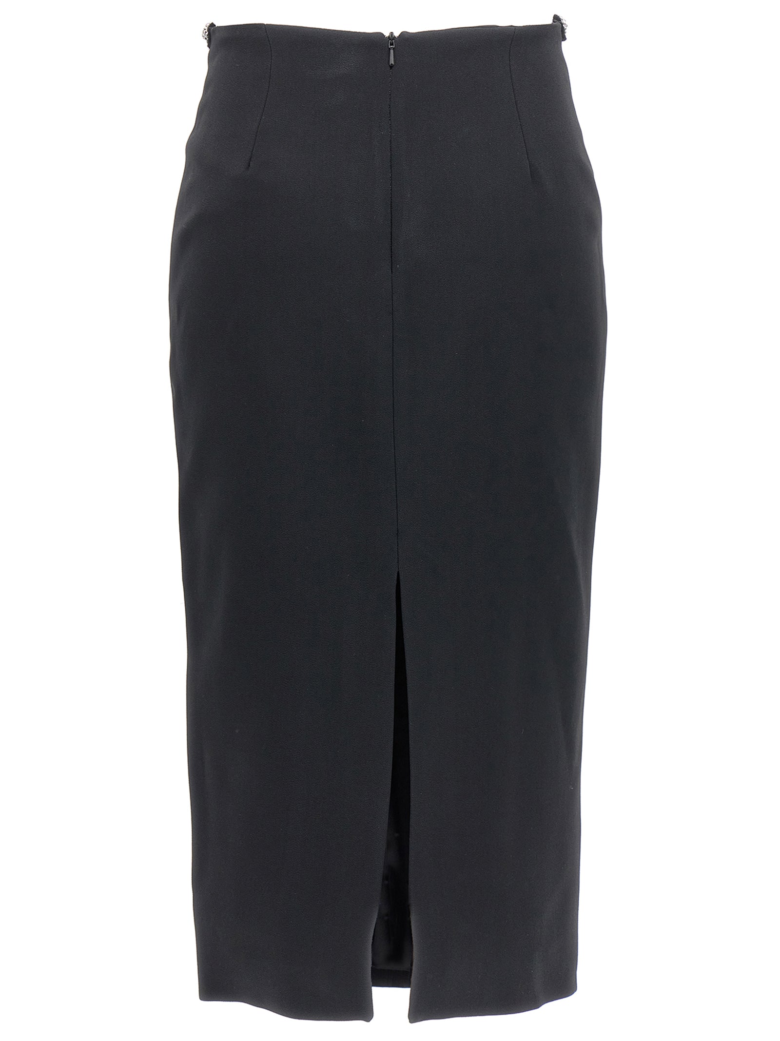 David Koma 'Puffer Circle Embroidery' Skirt