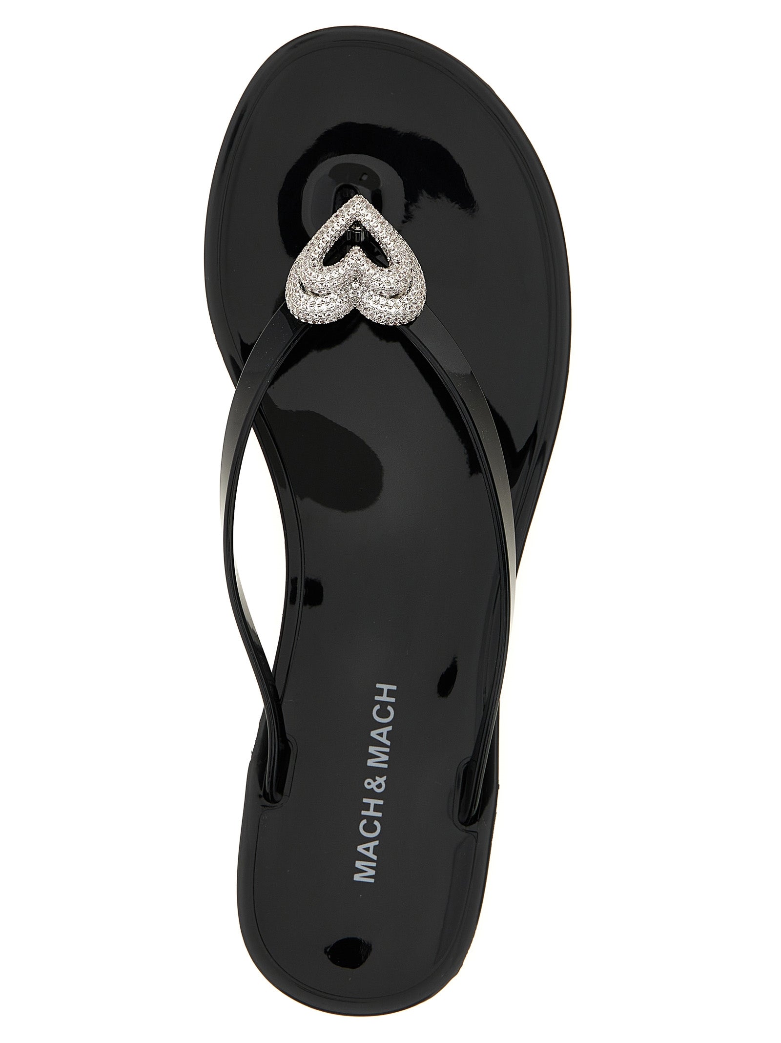 Mach & Mach 'Double Heart' Sandals