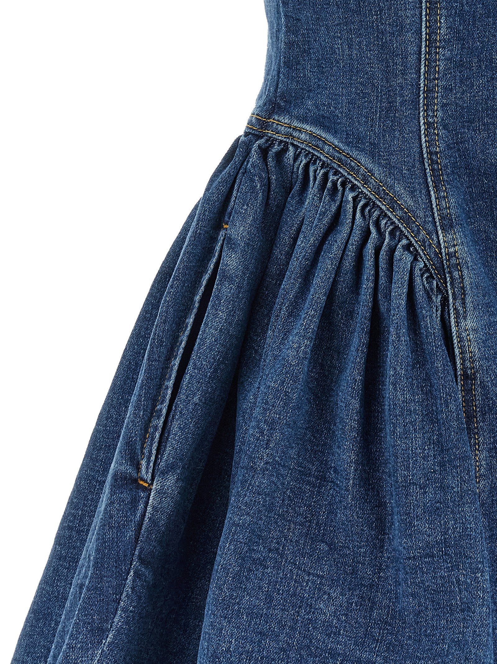 Self Portrait Denim Mini Dress