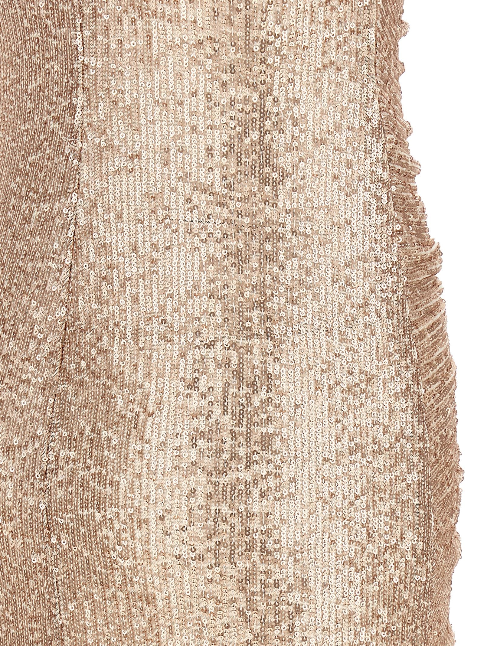 Norma Kamali 'Strapless Shirred Front' Dress