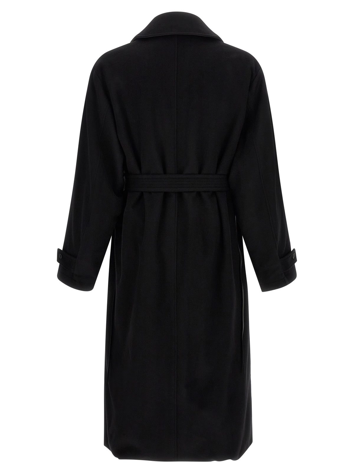 Ssstein Black 'Layered Combination' Coat