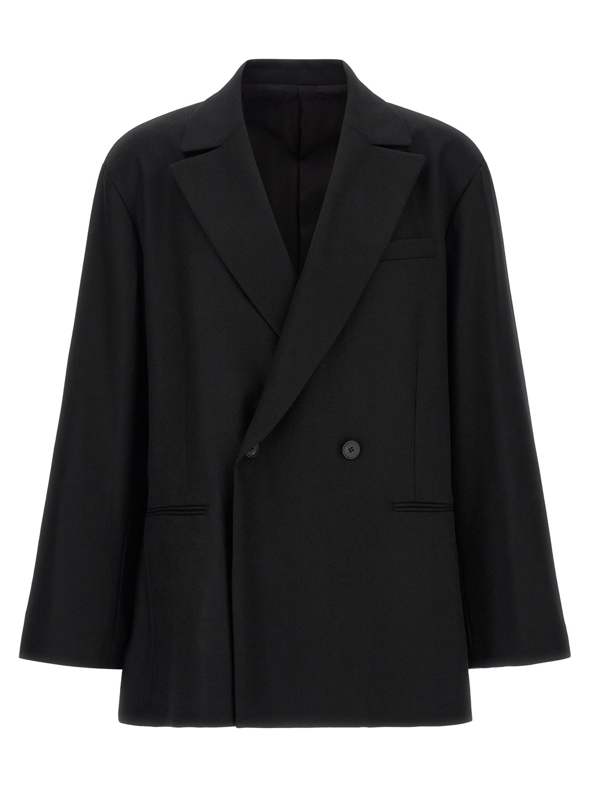 Ssstein Flannel Belted Blazer