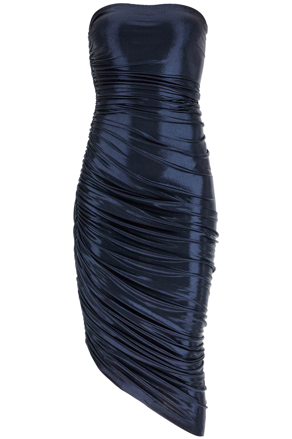 Norma Kamali Diana Strapless Dress In Lycra