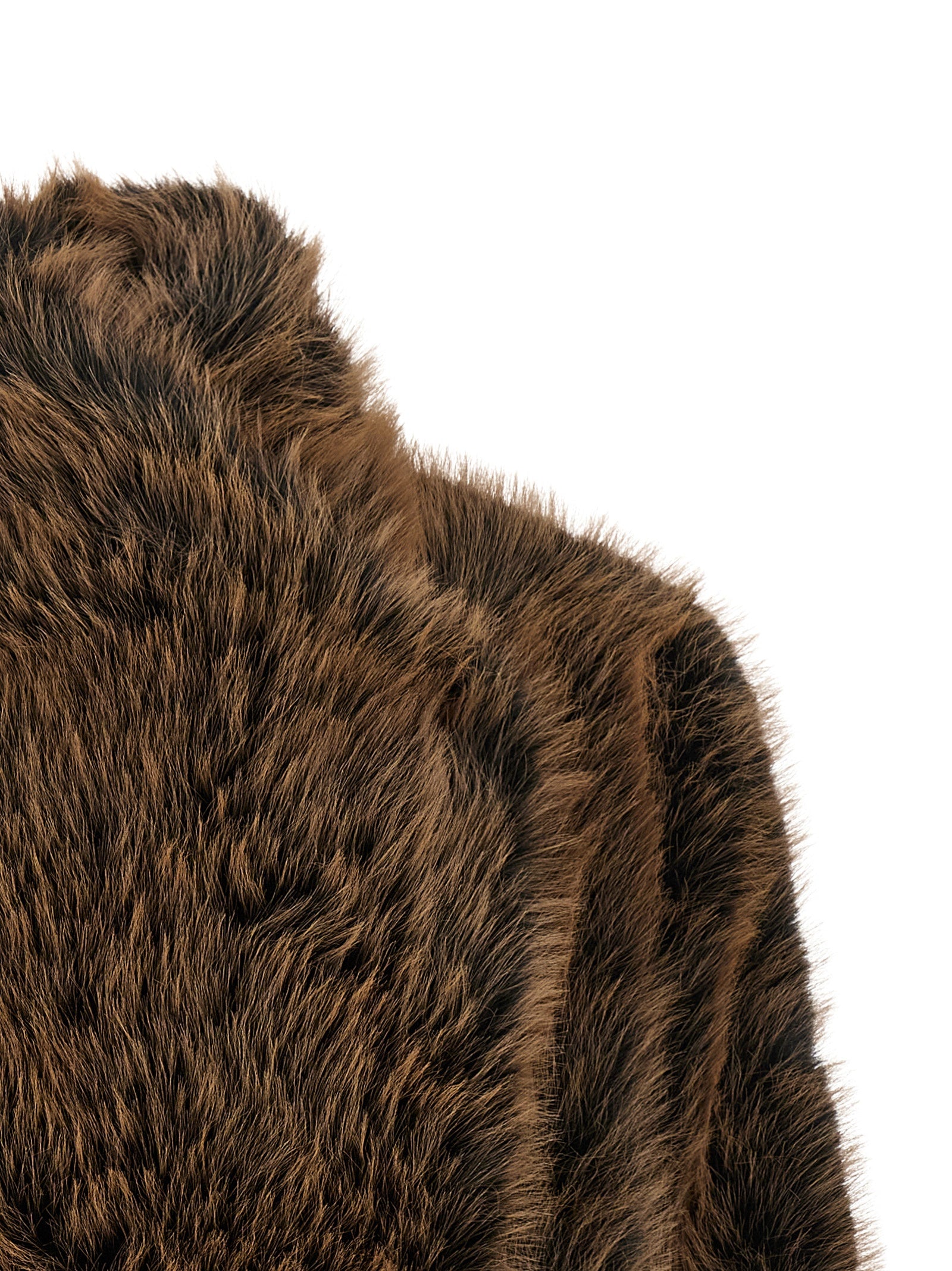 B&B Couture 'Susan First' Eco-Fur Coat