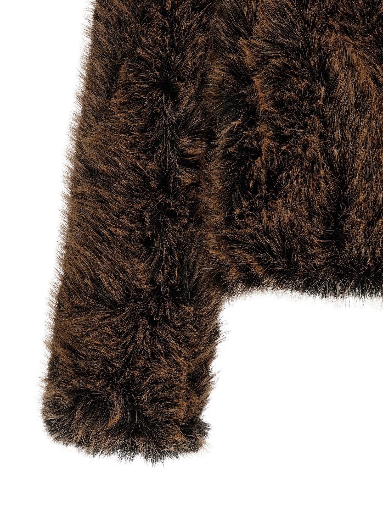 B&B Couture 'Susan First' Eco-Fur Coat