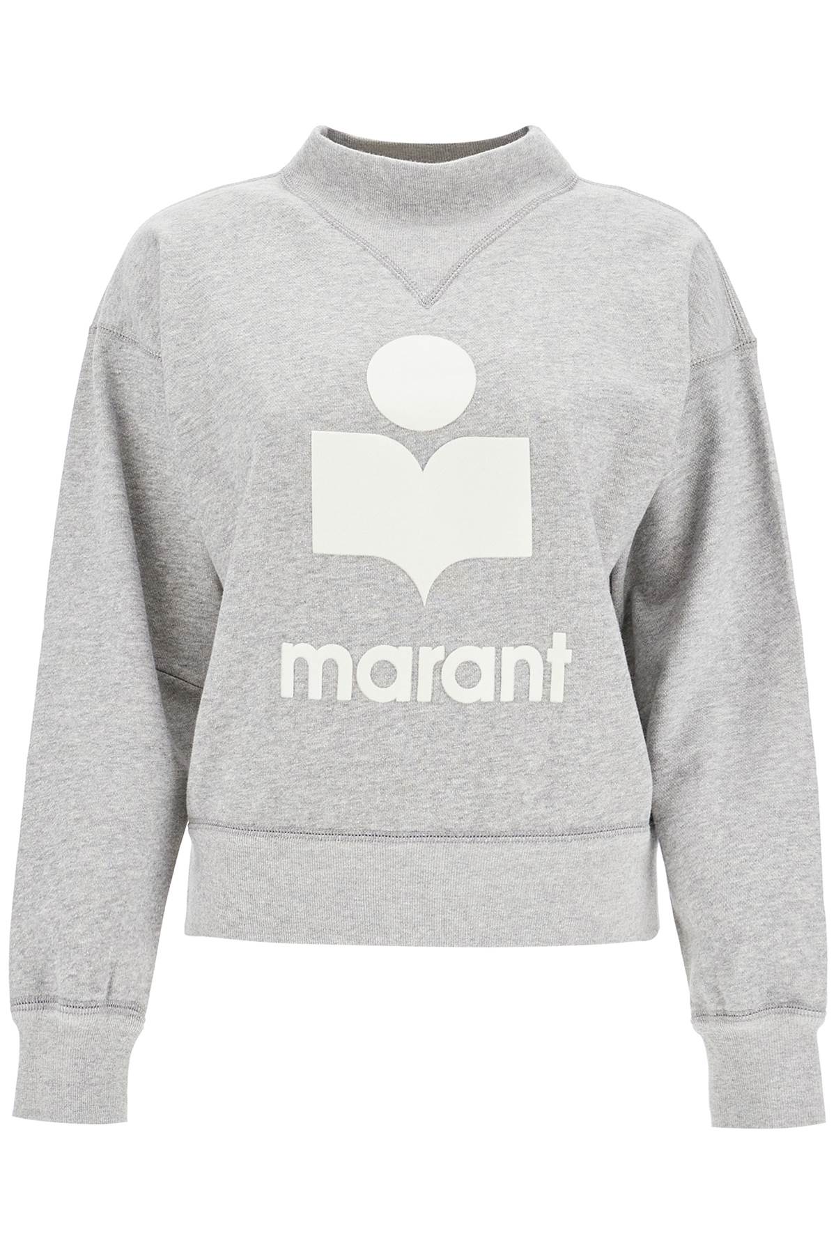 Isabel Marant Etoile Moby Sweatshirt With Flocked Logo