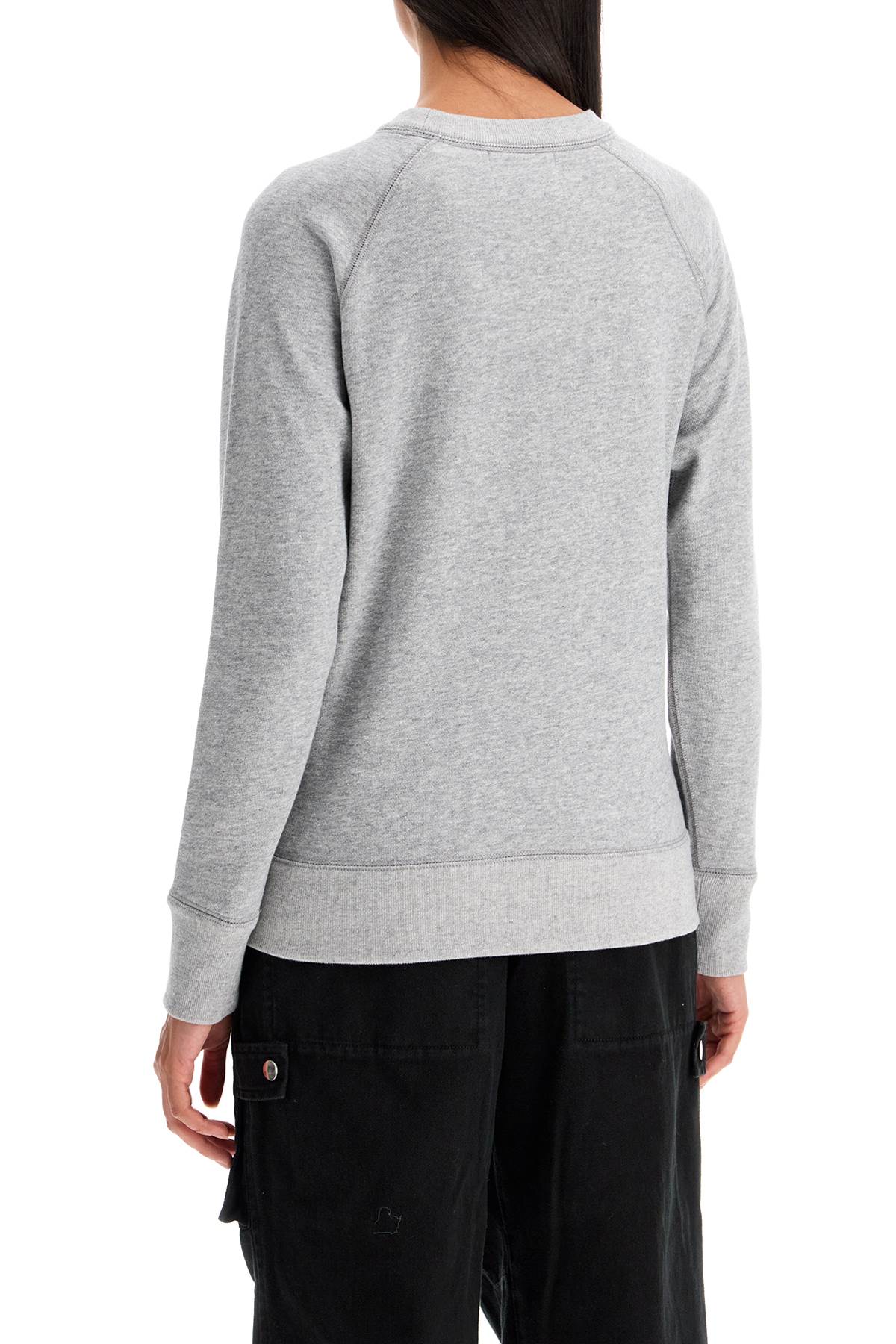 Isabel Marant Etoile Milla Cotton Sweatshirt With Round Neck