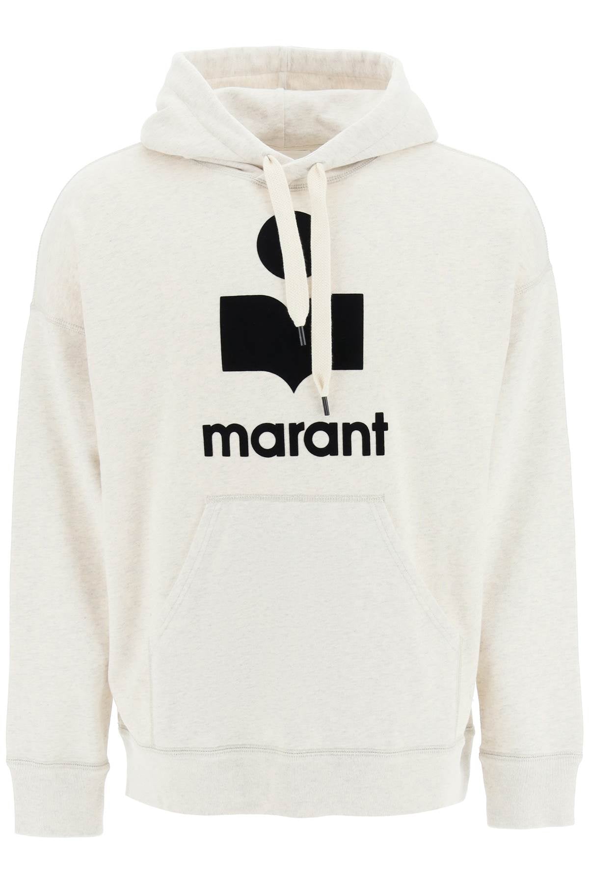 Marant 'Miley' Hoodie With Flocked Logo