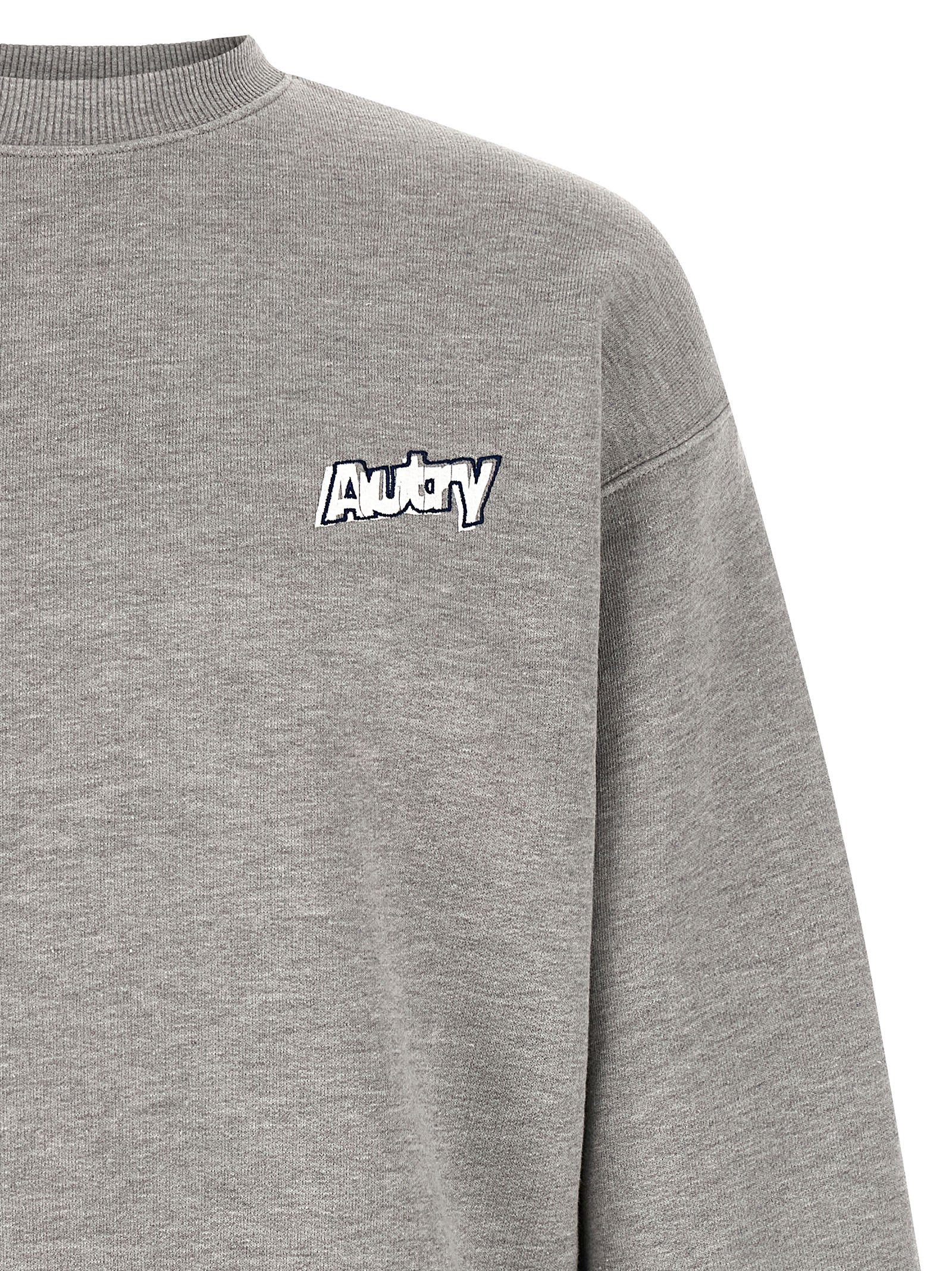 Autry Logo Print Embroidery Sweatshirt