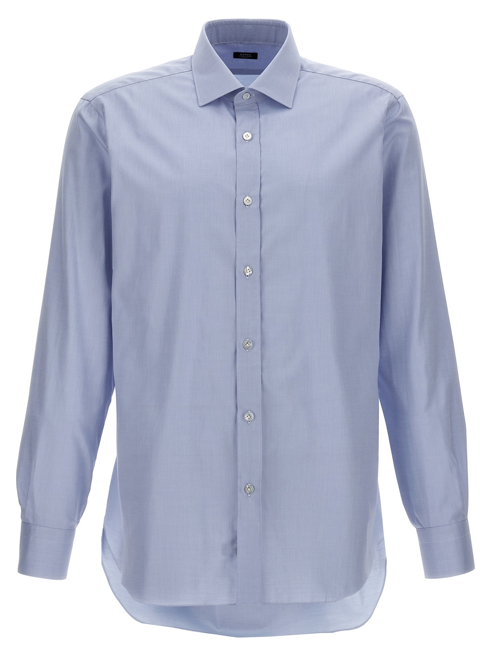 Barba Textured Cotton Shirt