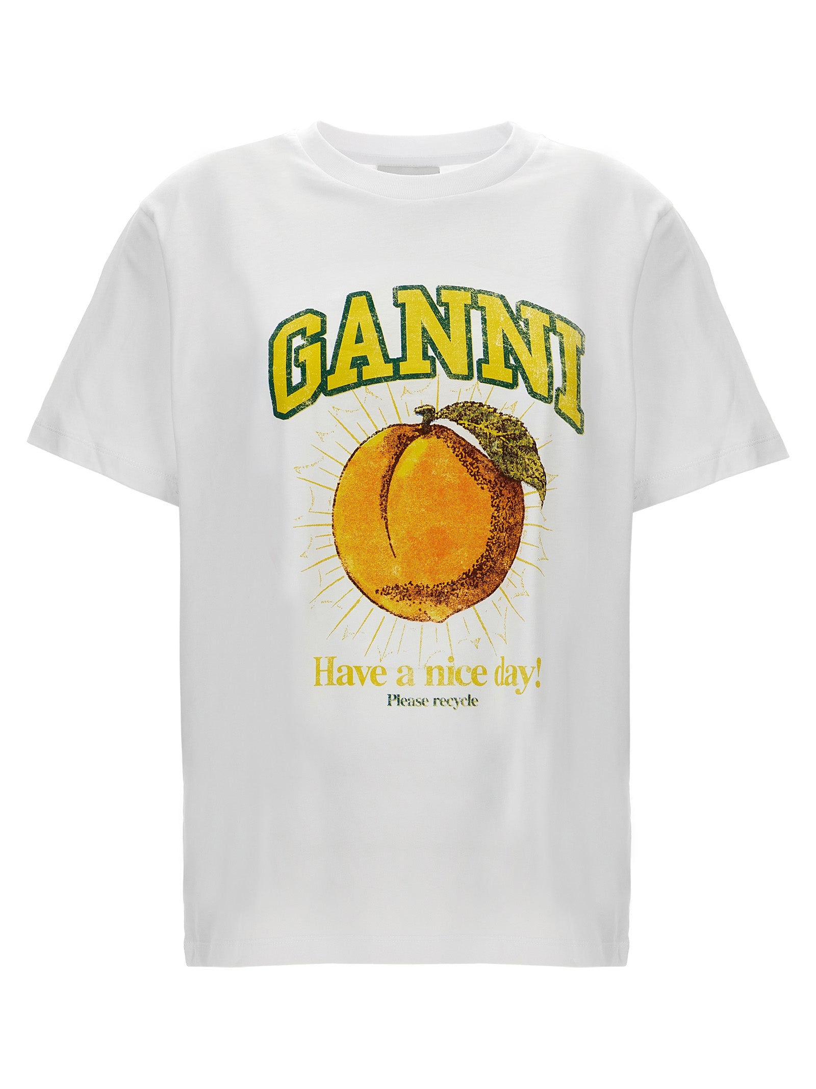 Ganni 'Peach' T-Shirt