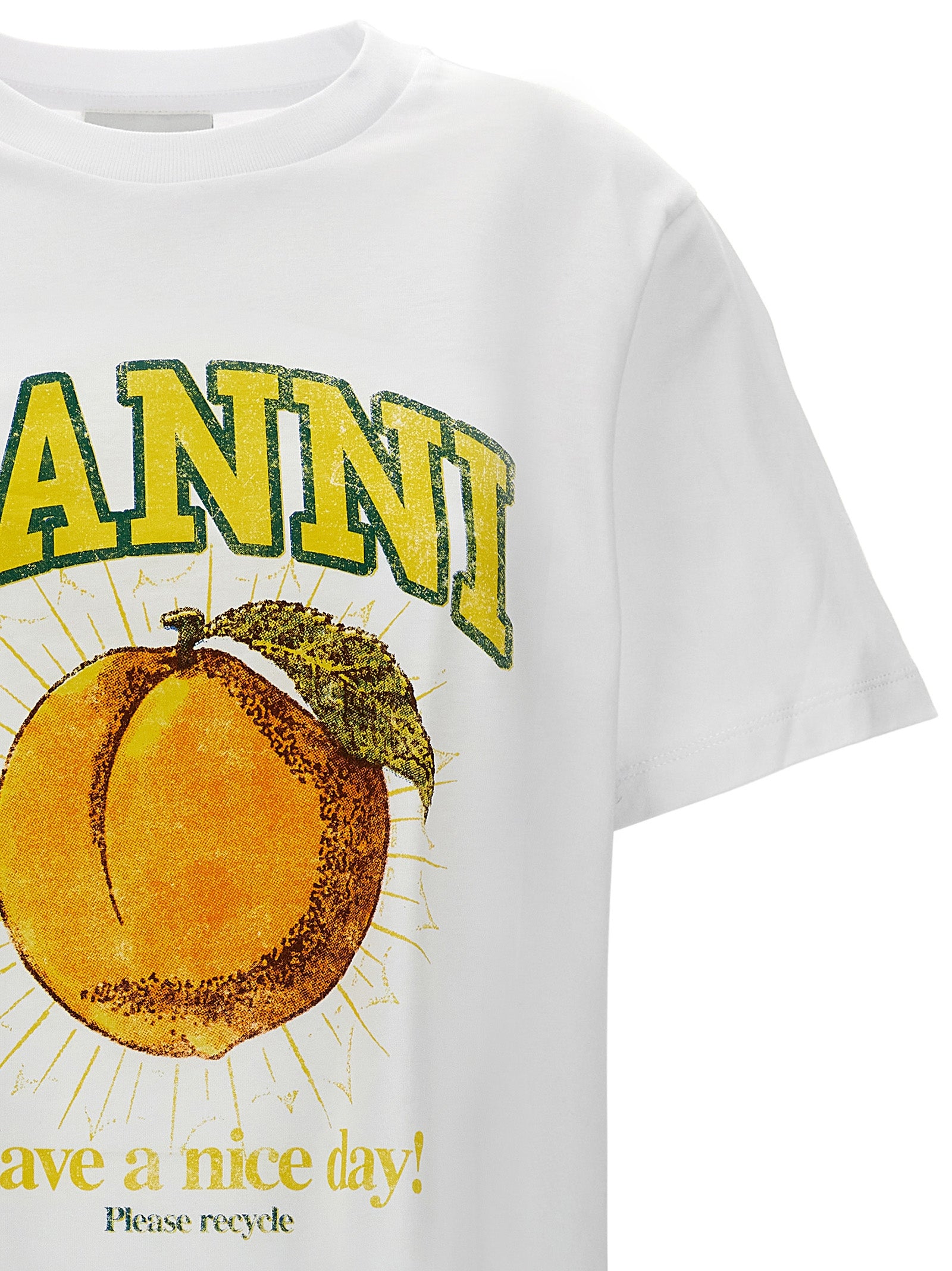 Ganni 'Peach' T-Shirt