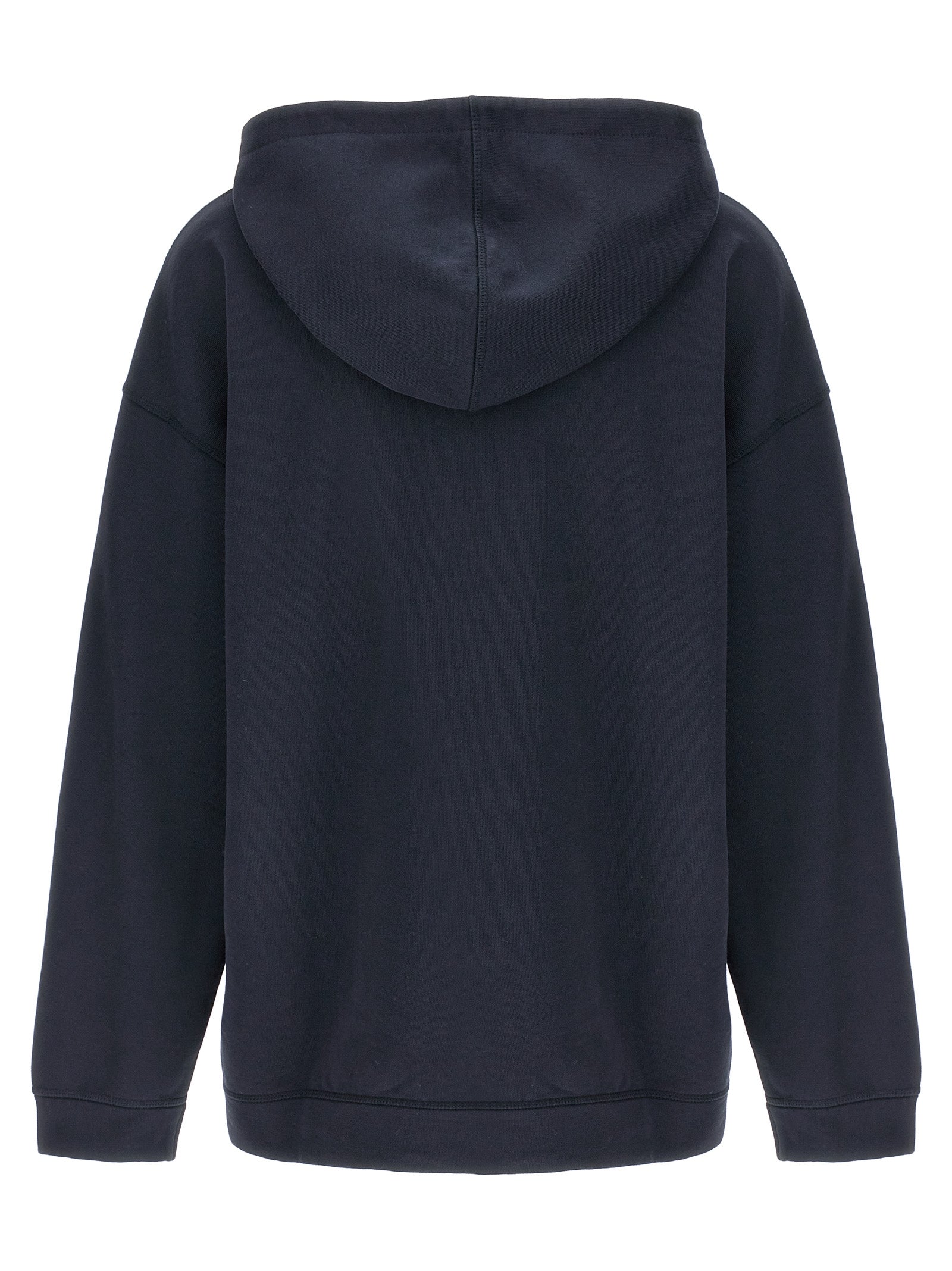 Ganni Logo Embroidery Hoodie