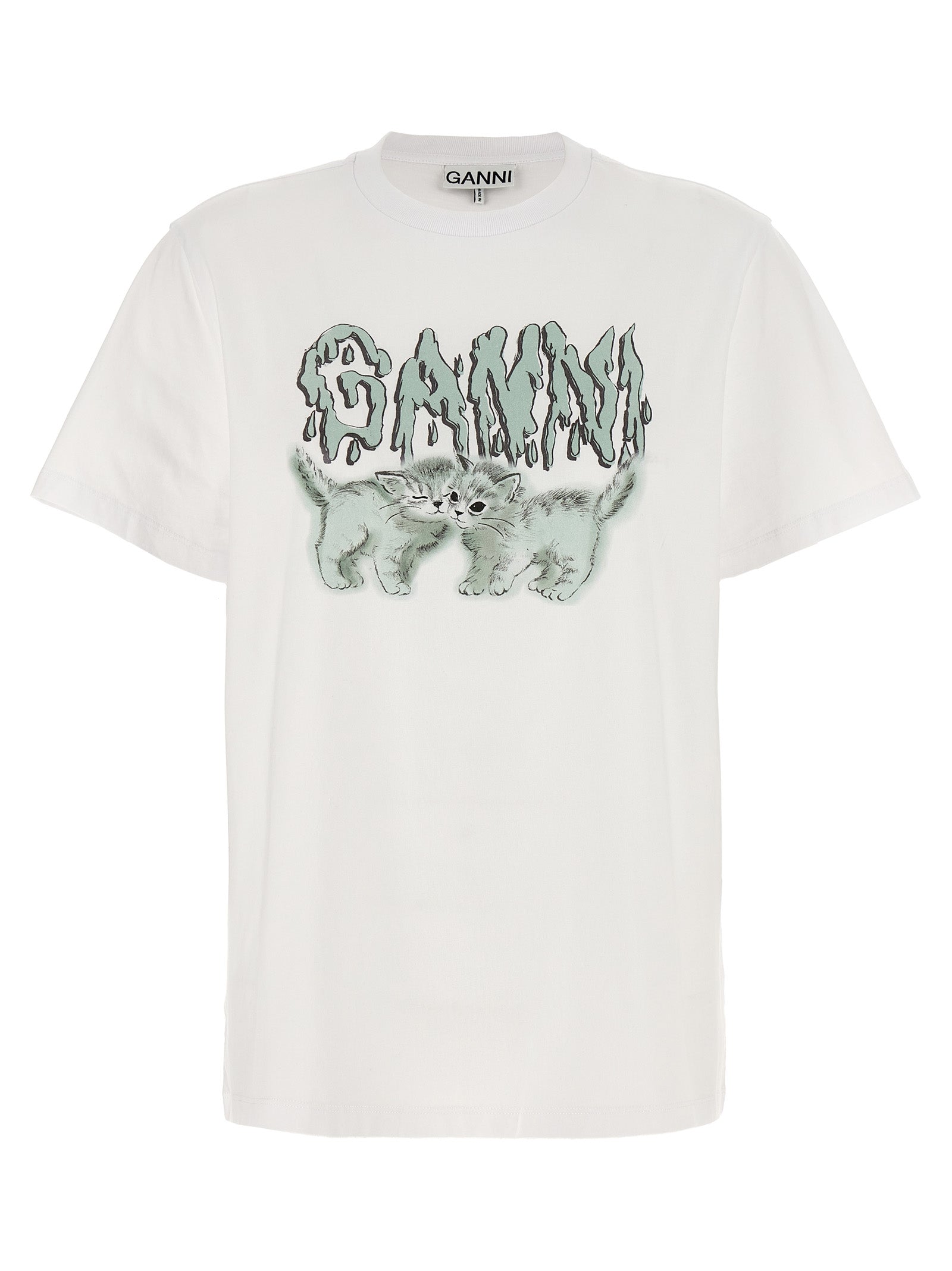 Ganni 'Cats' T-Shirt