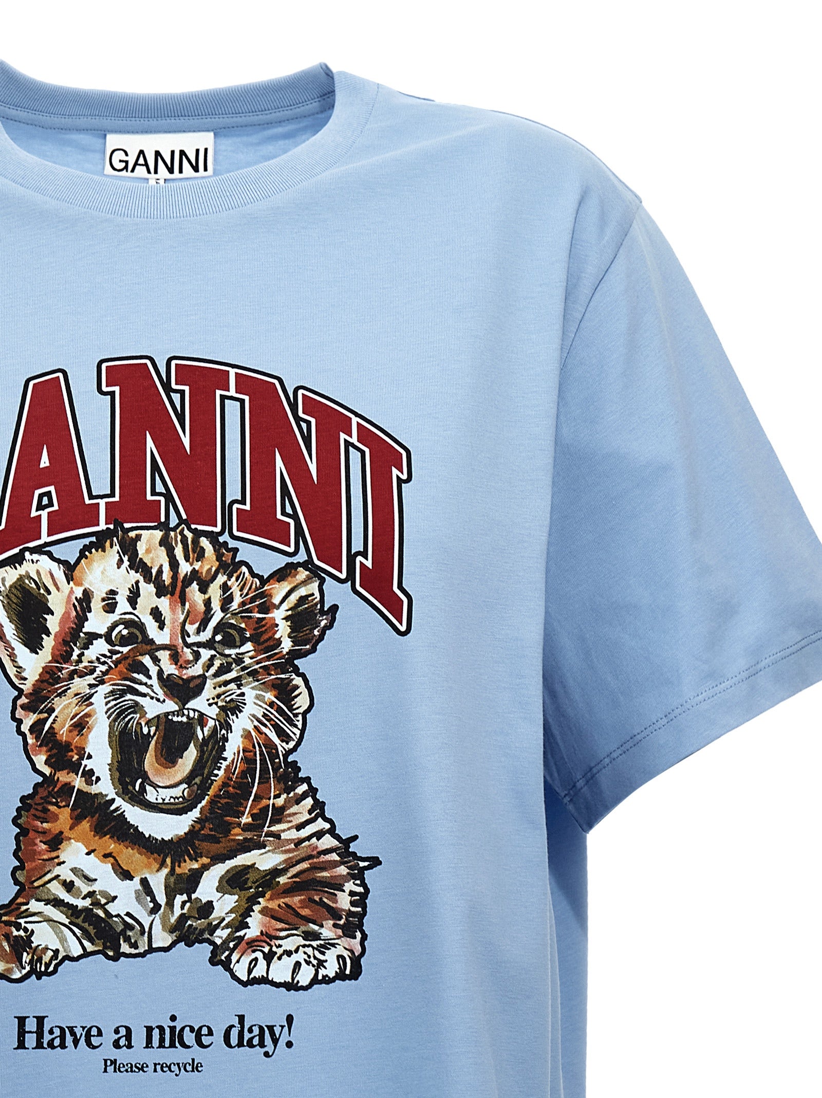 Ganni 'Tiger' T-Shirt