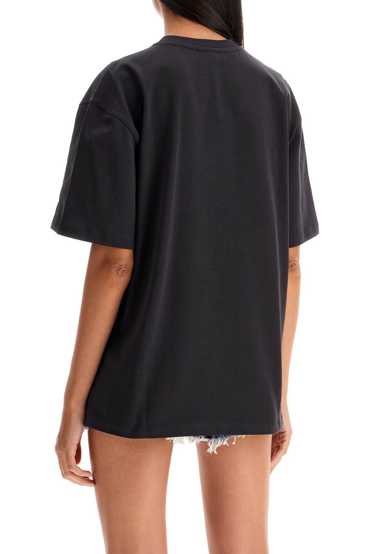 Ganni Embroidered Oversized T