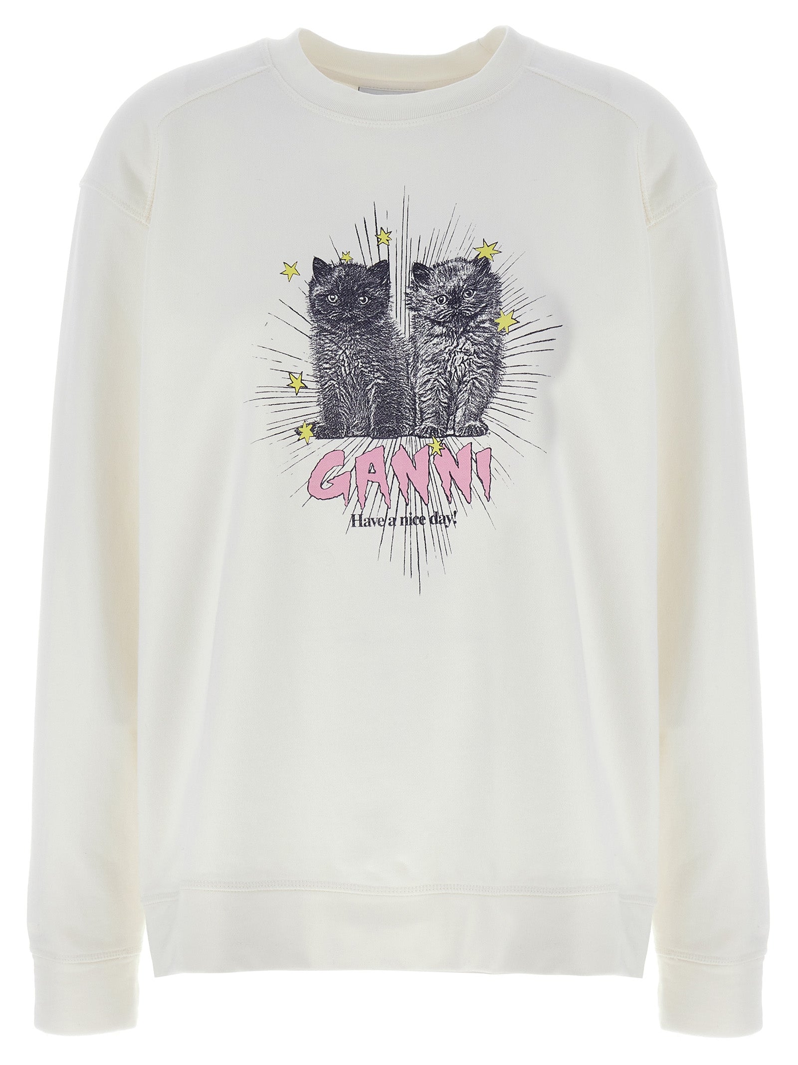 Ganni 'Kittens' Sweatshirt