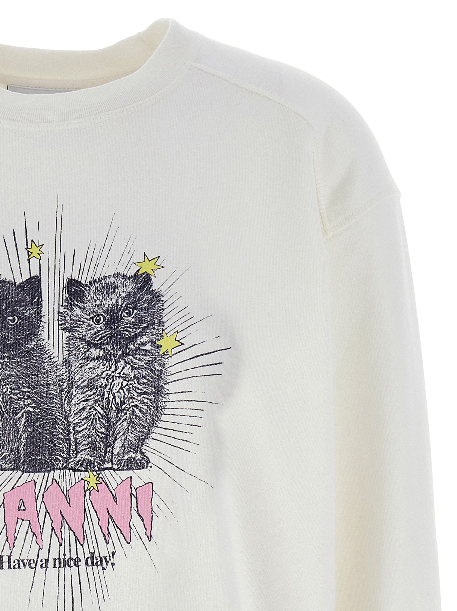 Ganni 'Kittens' Sweatshirt