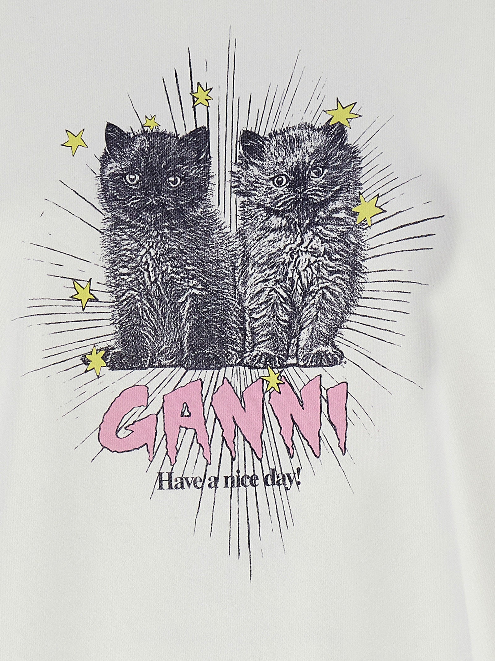 Ganni 'Kittens' Sweatshirt