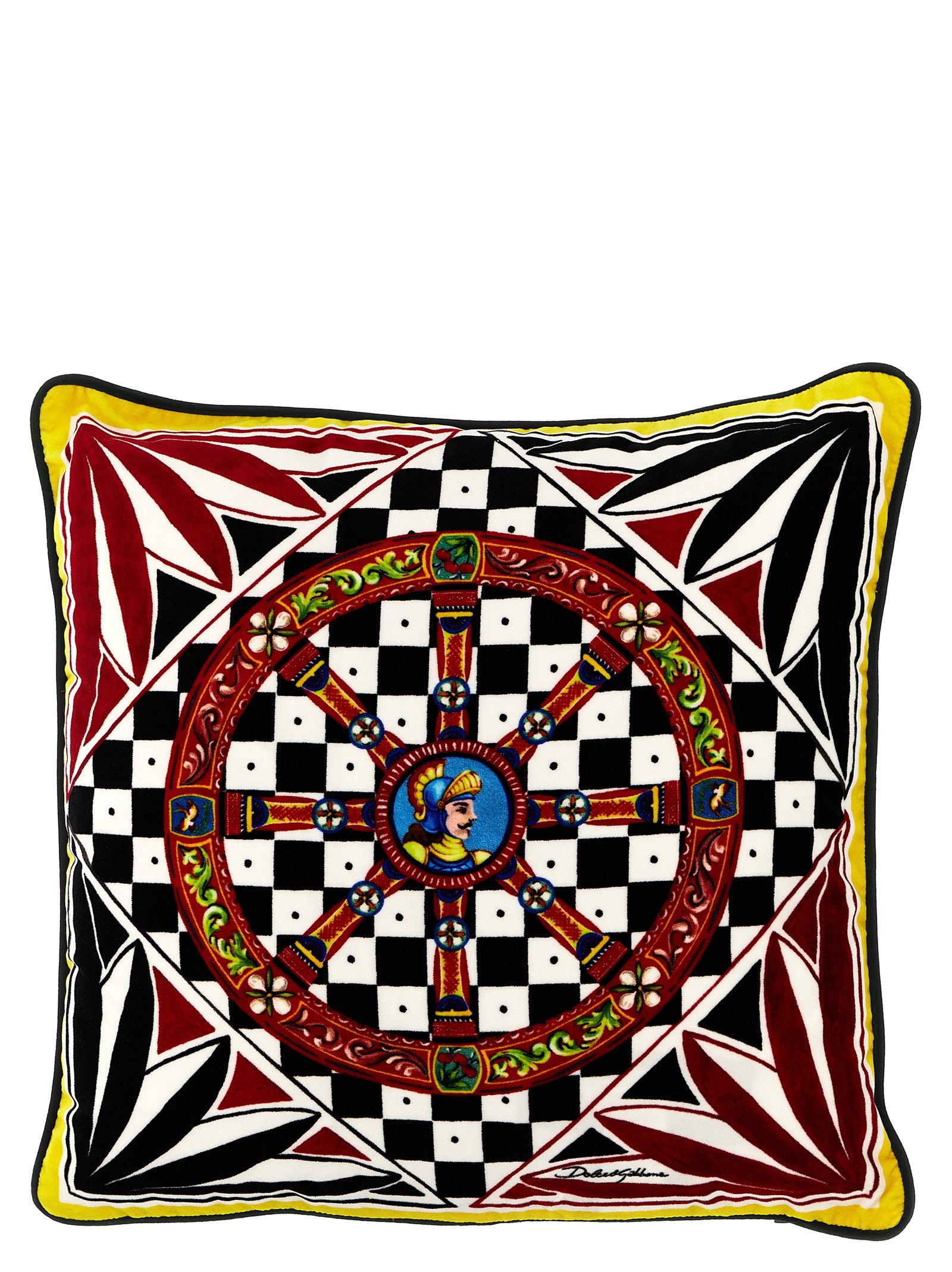 Dolce & Gabbana 'Carretto Siciliano' Small Cushion