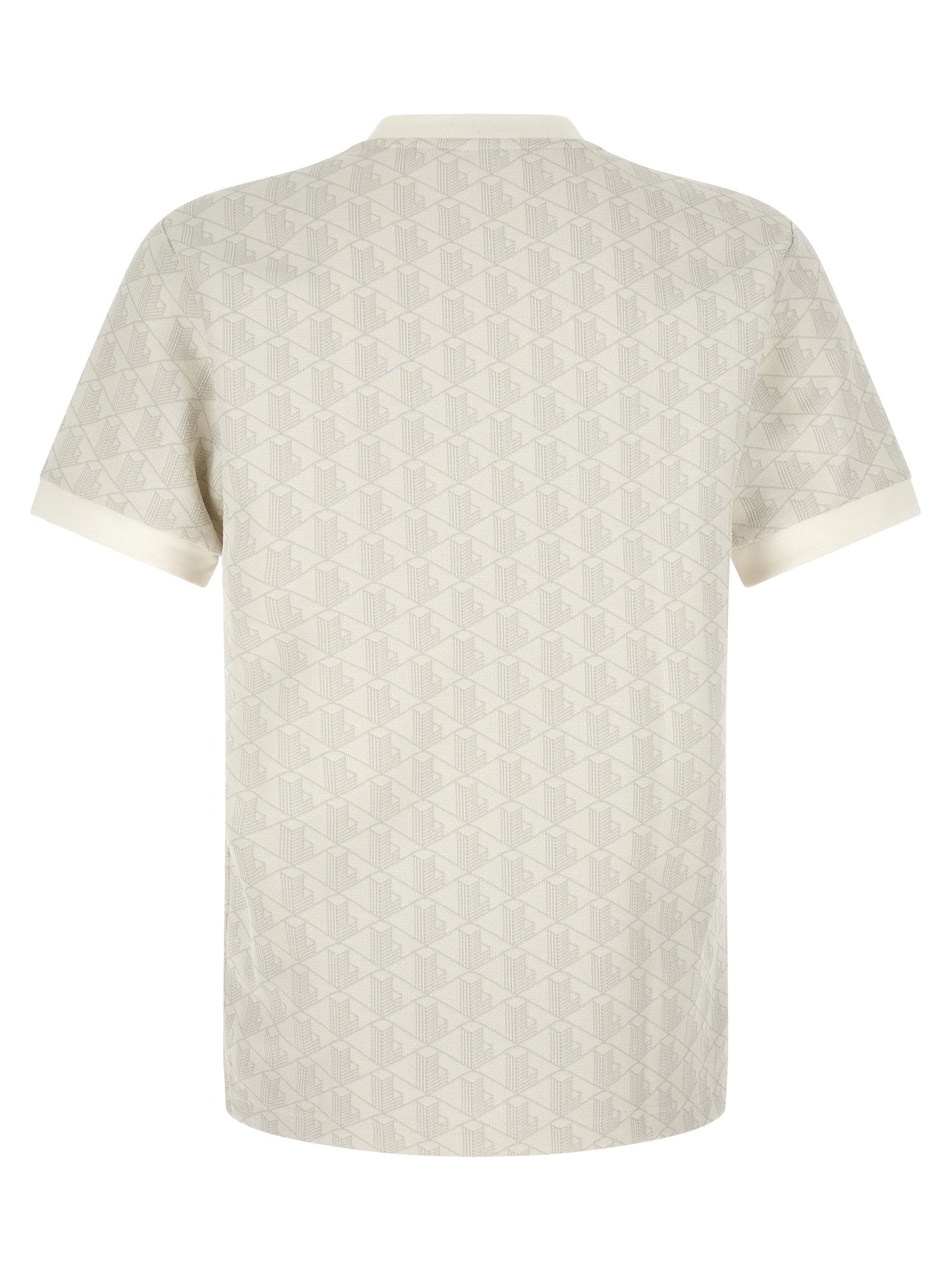 Lacoste 'Monogramma' Jacquard T-Shirt