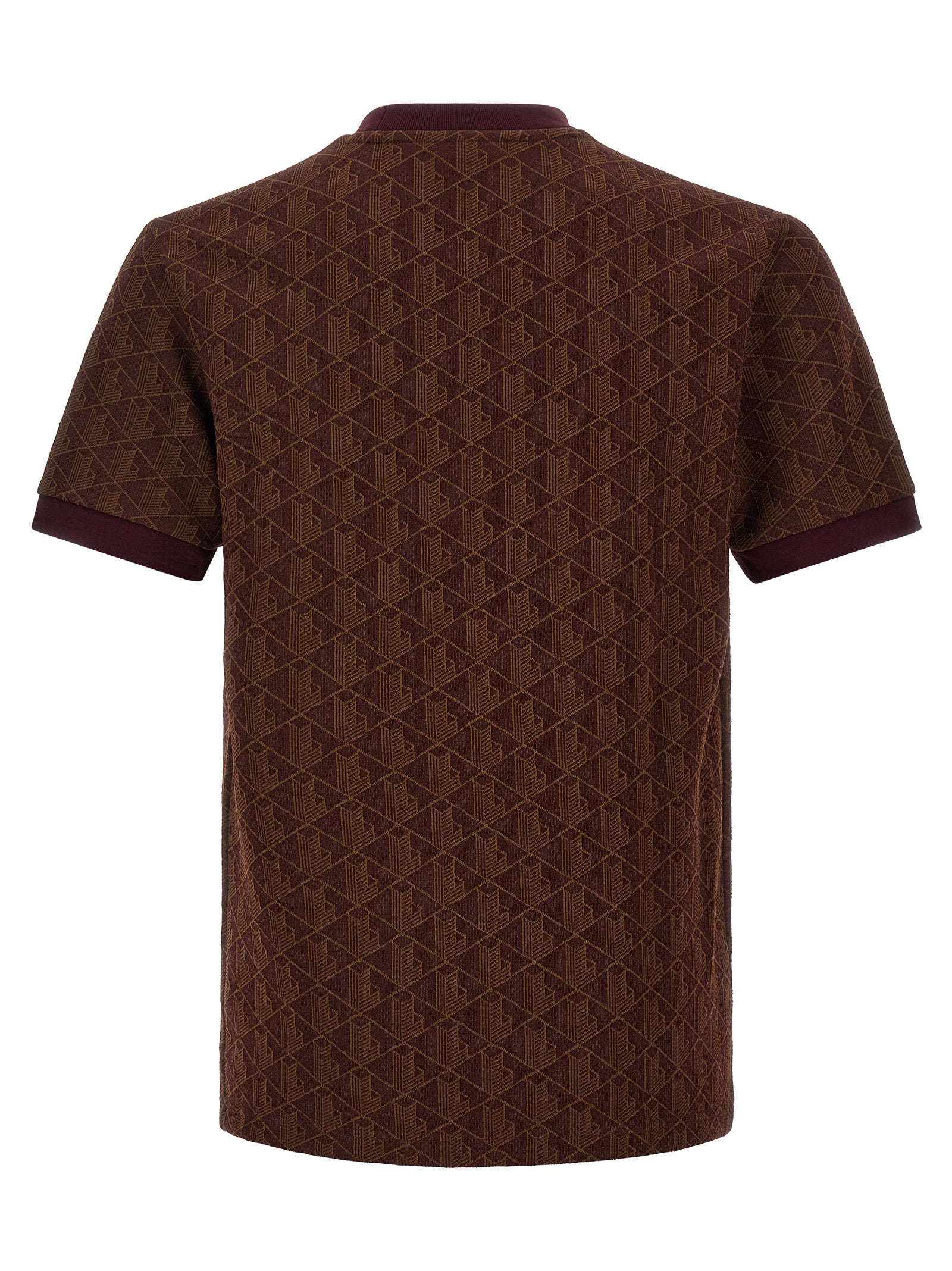 Lacoste 'Monogramma' Jacquard T-Shirt