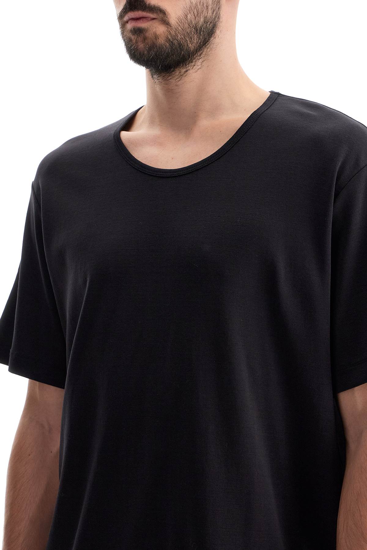 Lemaire T-Shirt With Wide Round Neck