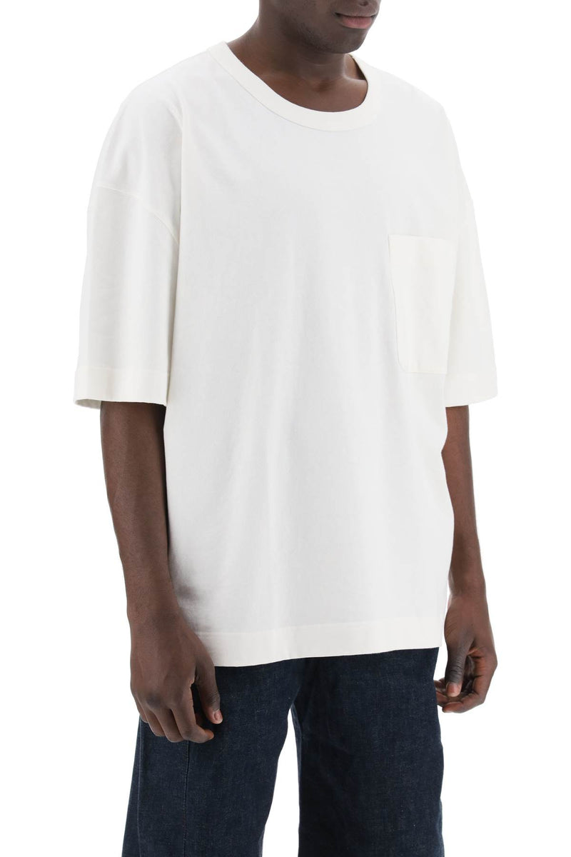 Lemaire Boxy T-Shirt White