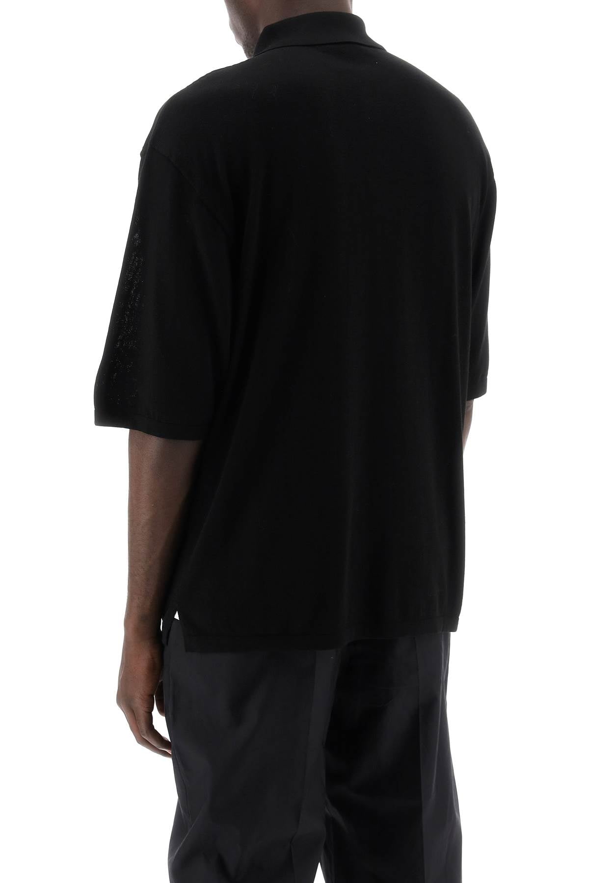 Lemaire Short-Sleeved Knit Shirt For