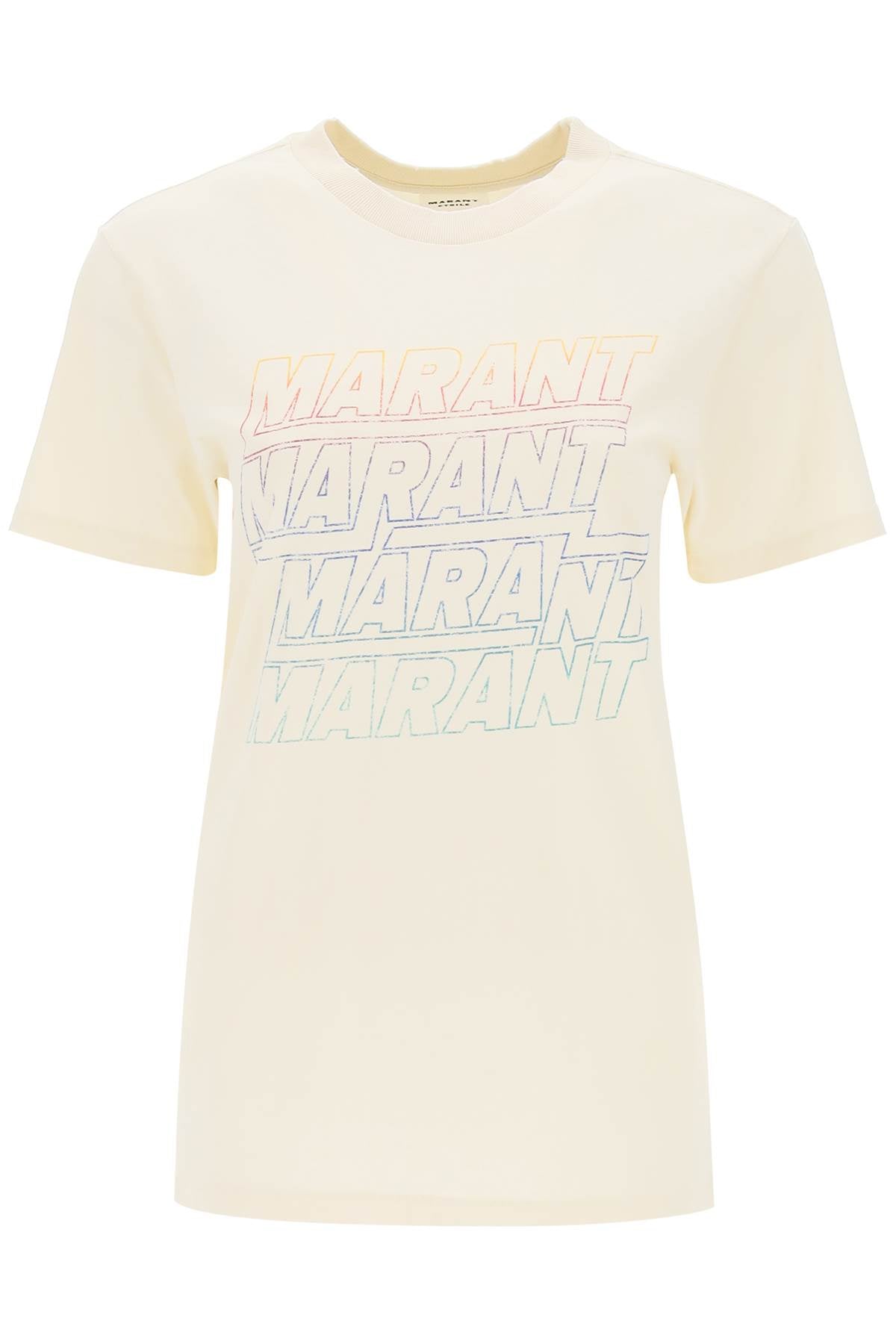 Isabel Marant Etoile Zoeline T-Shirt With Logo Print