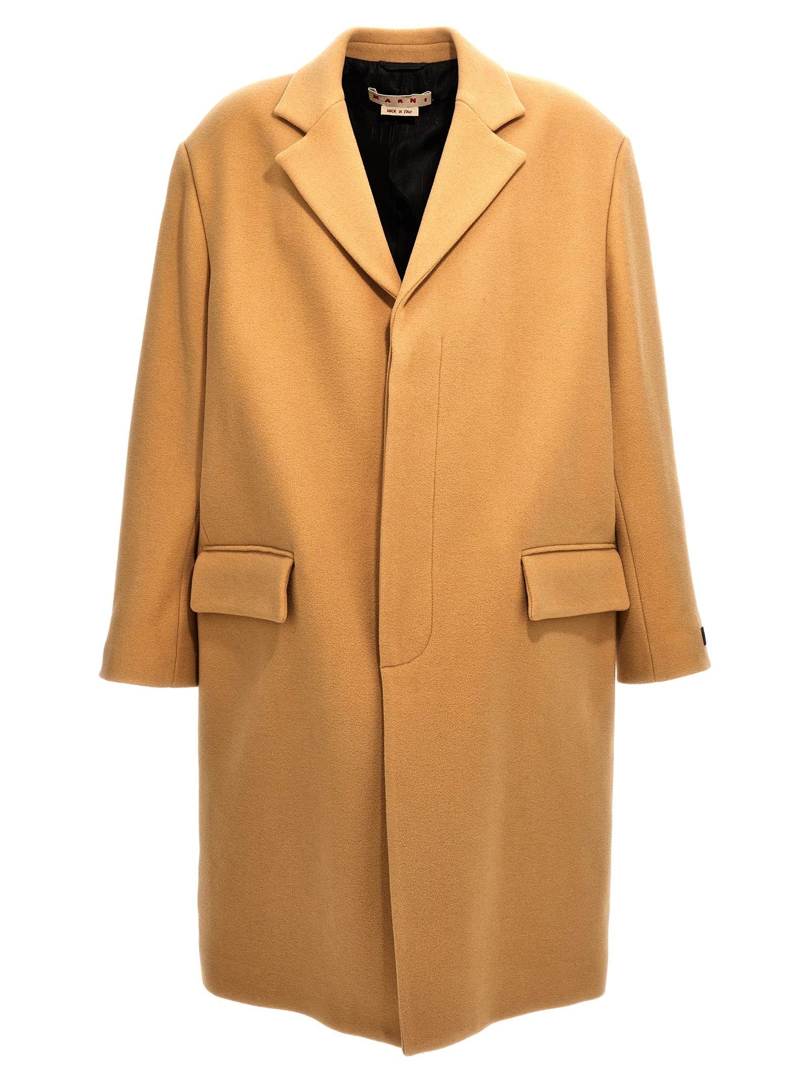 Marni Single-Breasted Wool Coat