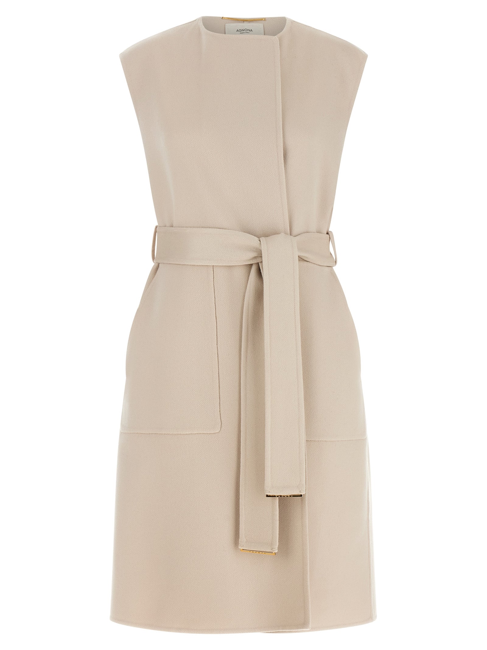 Agnona Belted Vest
