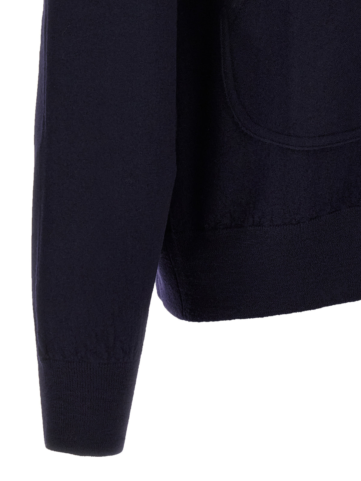 Oliver Lattughi Merino Wool Zip Sweater