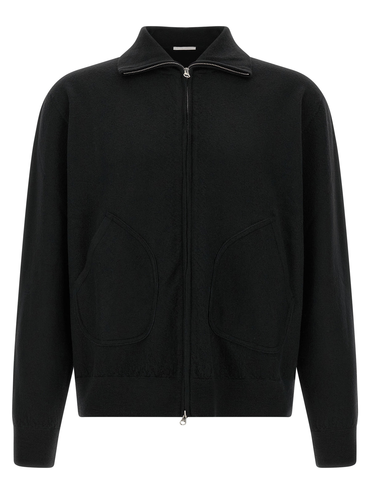 Oliver Lattughi Wool Zip Sweater