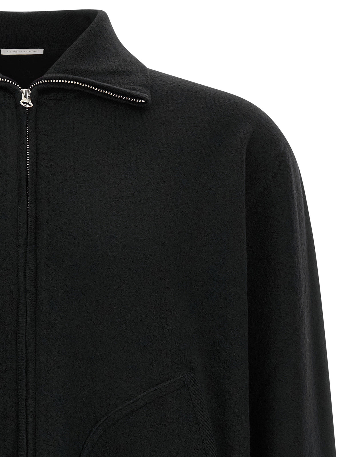Oliver Lattughi Wool Zip Sweater