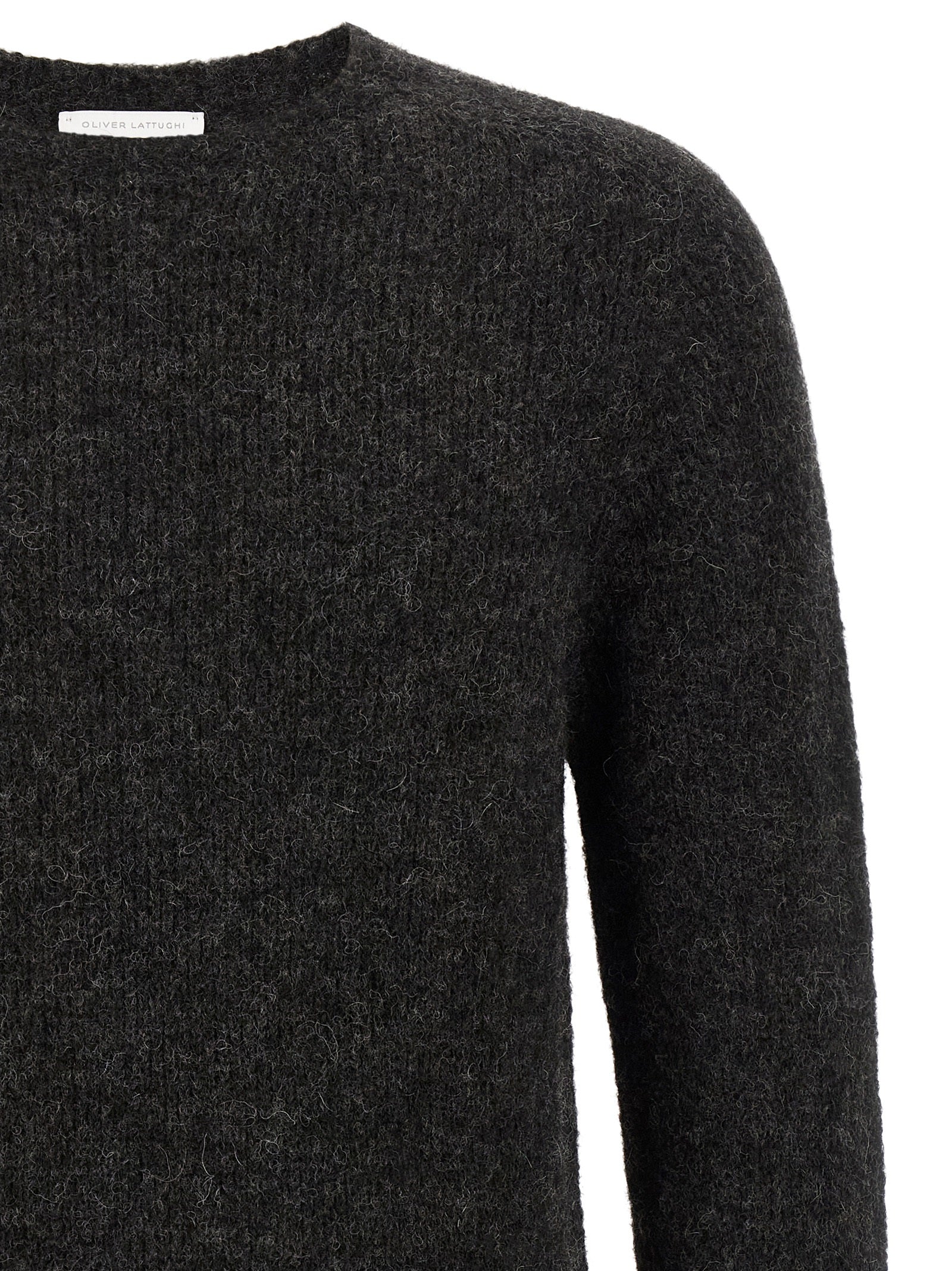 Oliver Lattughi Brushed Alpaca Sweater