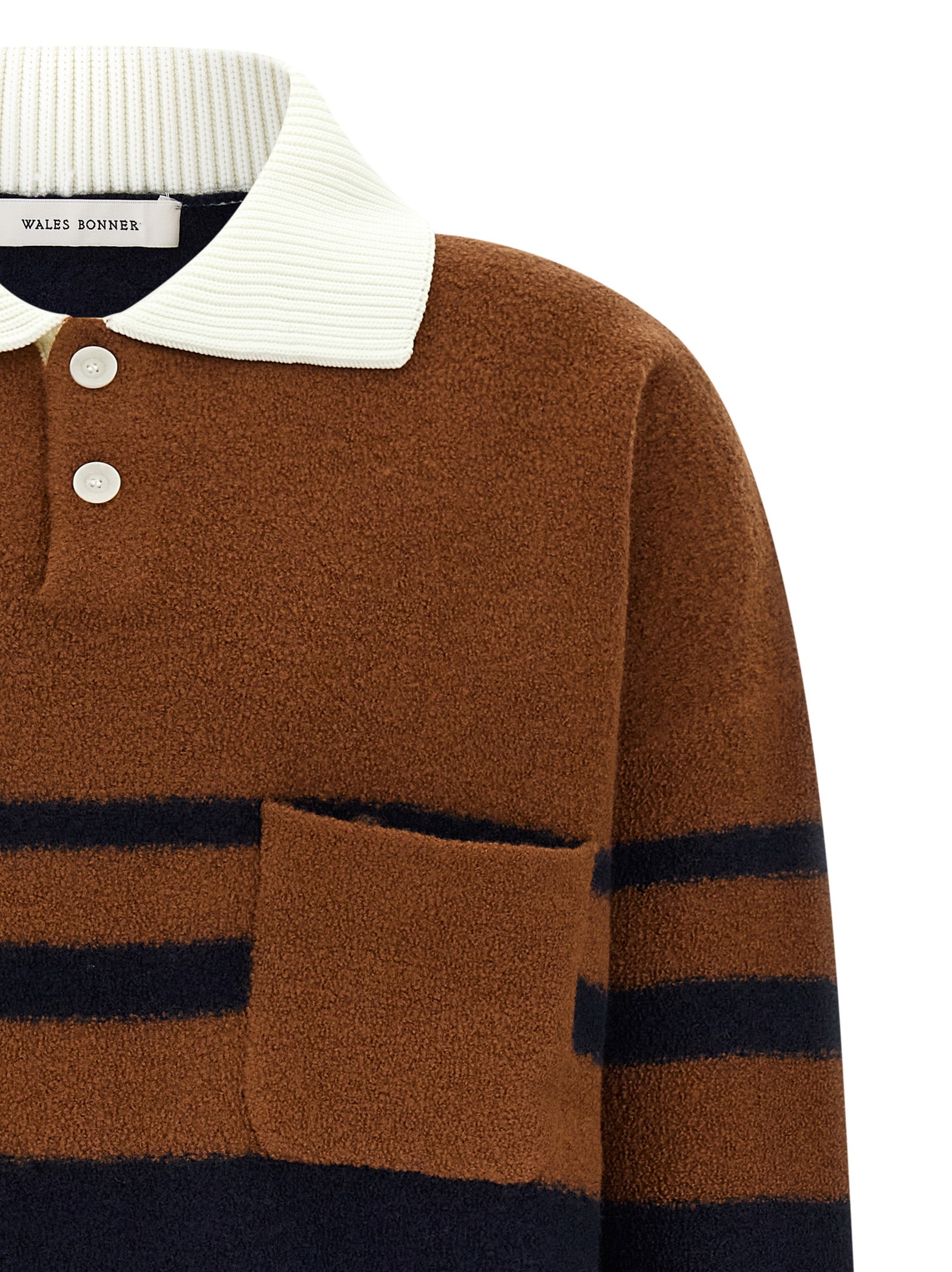 Wales Bonner 'Calm' Polo Shirt