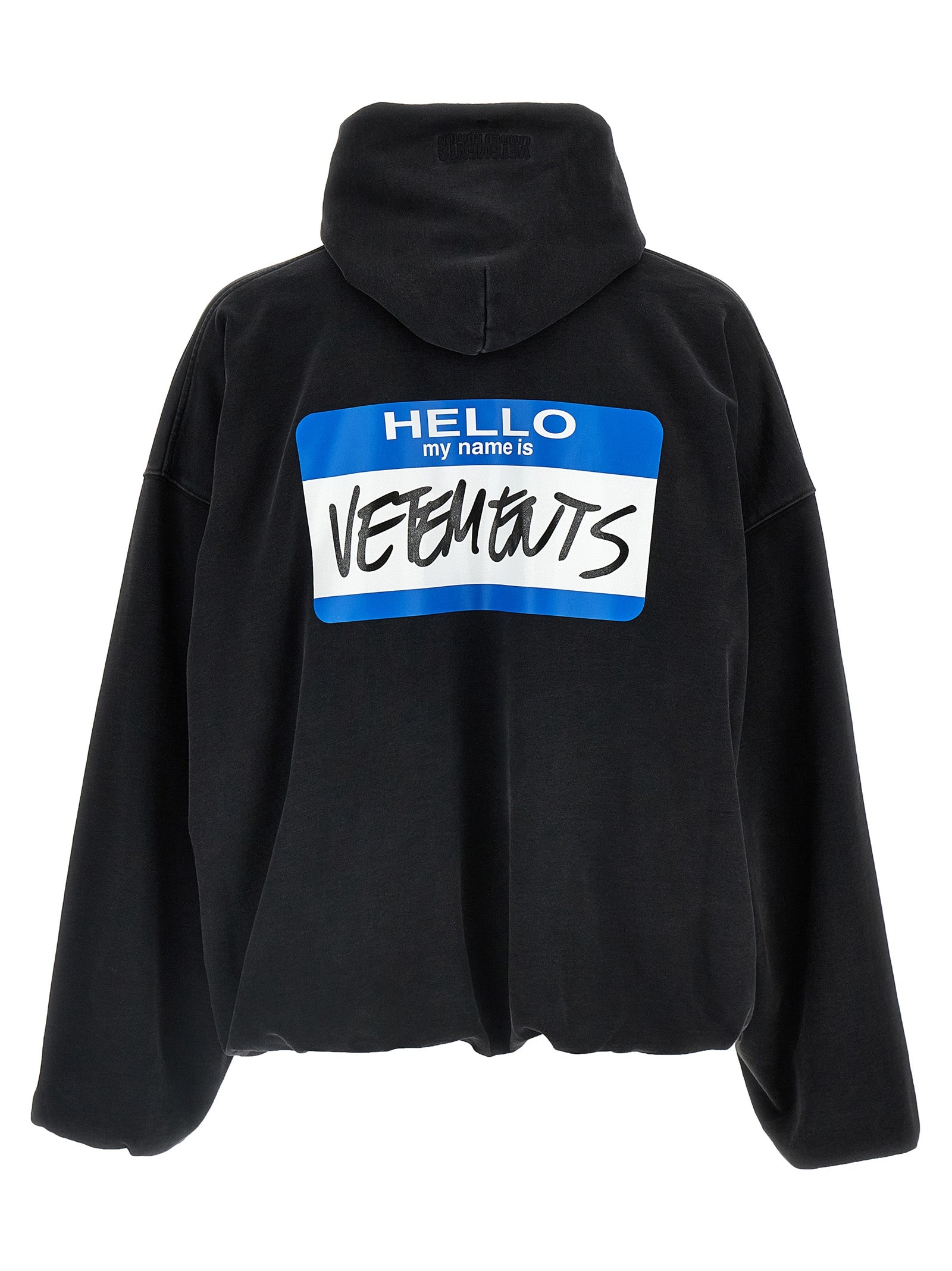 Vetements 'My Name Sticker' Hoodie