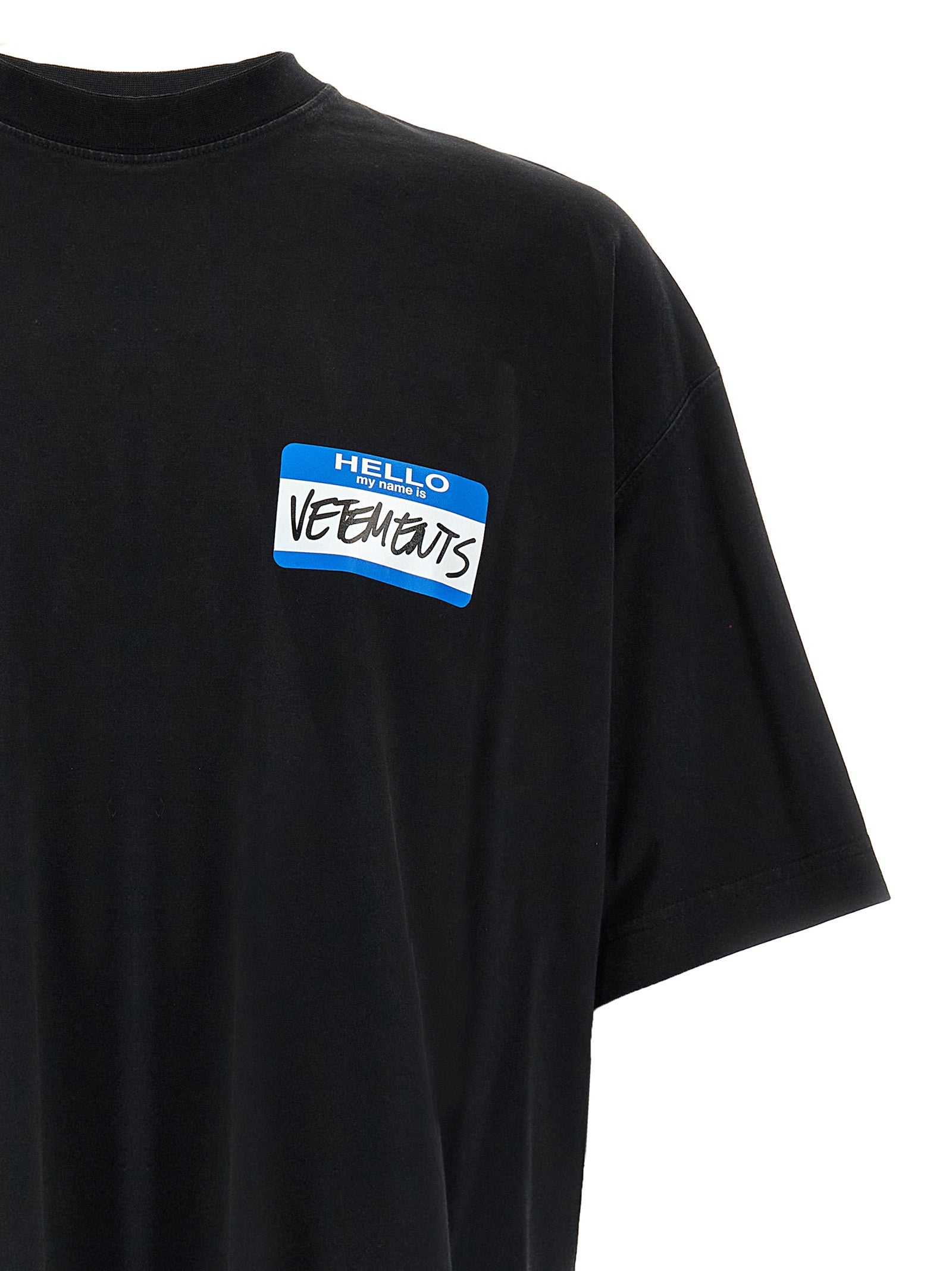 Vetements 'My Name Sticker' T-Shirt