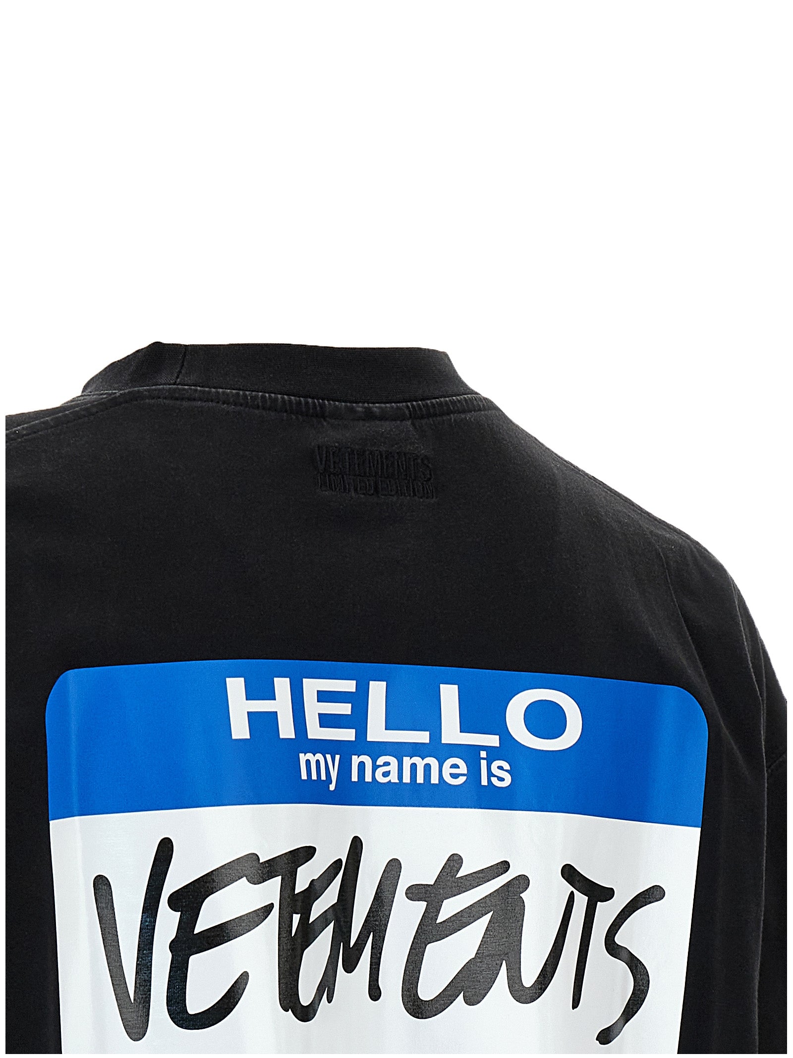 Vetements 'My Name Sticker' T-Shirt