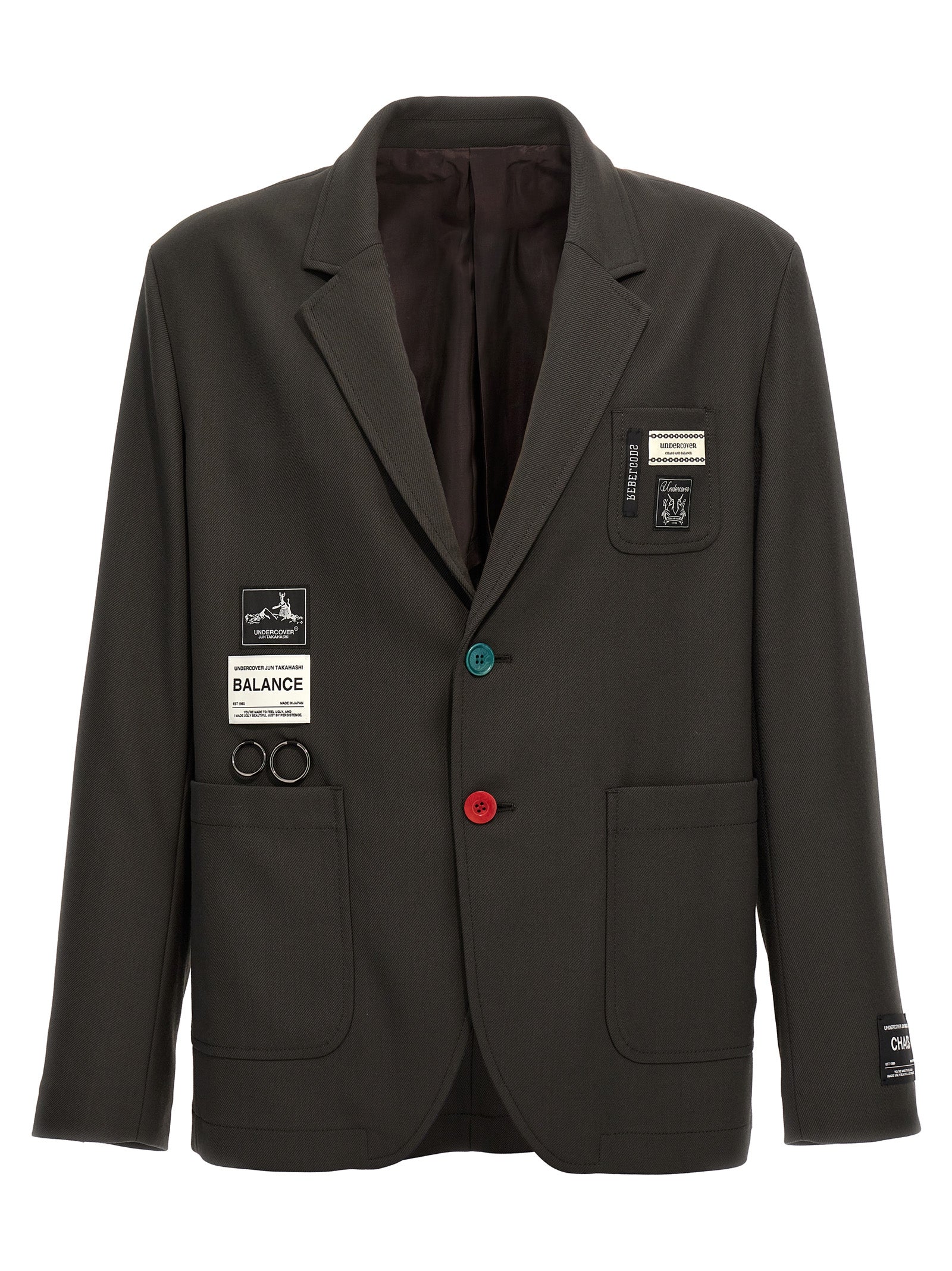 Undercover 'Chaos And Balance' Single-Breasted Blazer