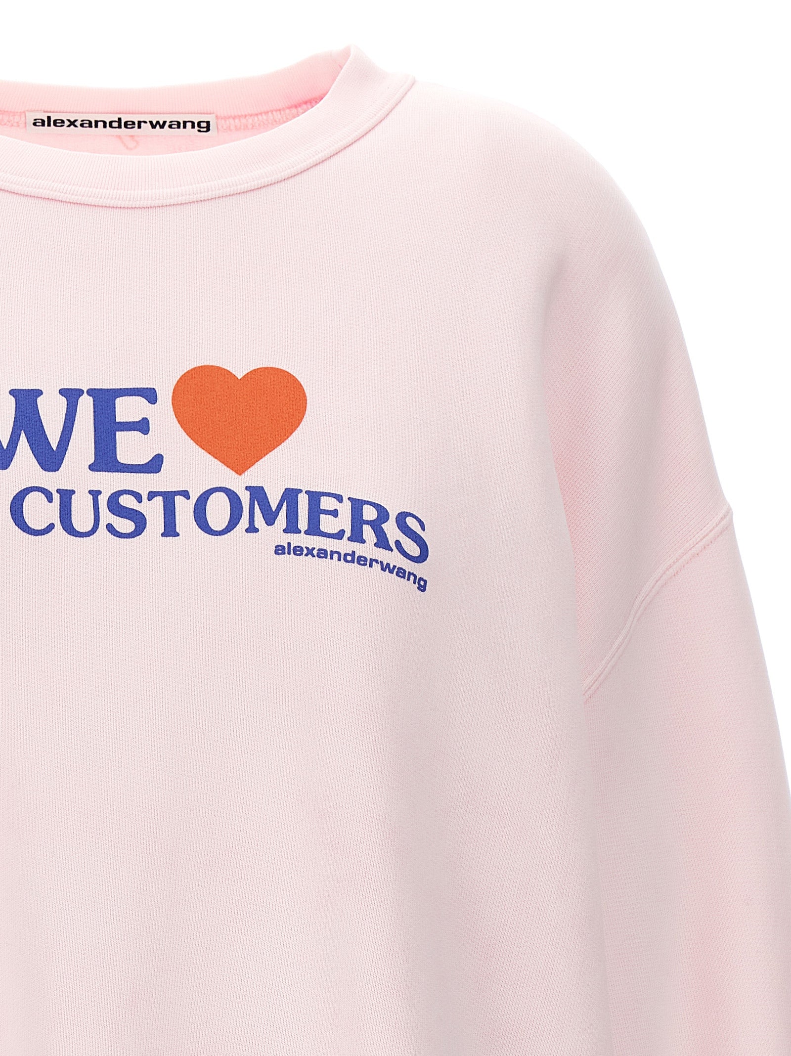 Alexander Wang 'We Love Our Customers' Sweatshirt