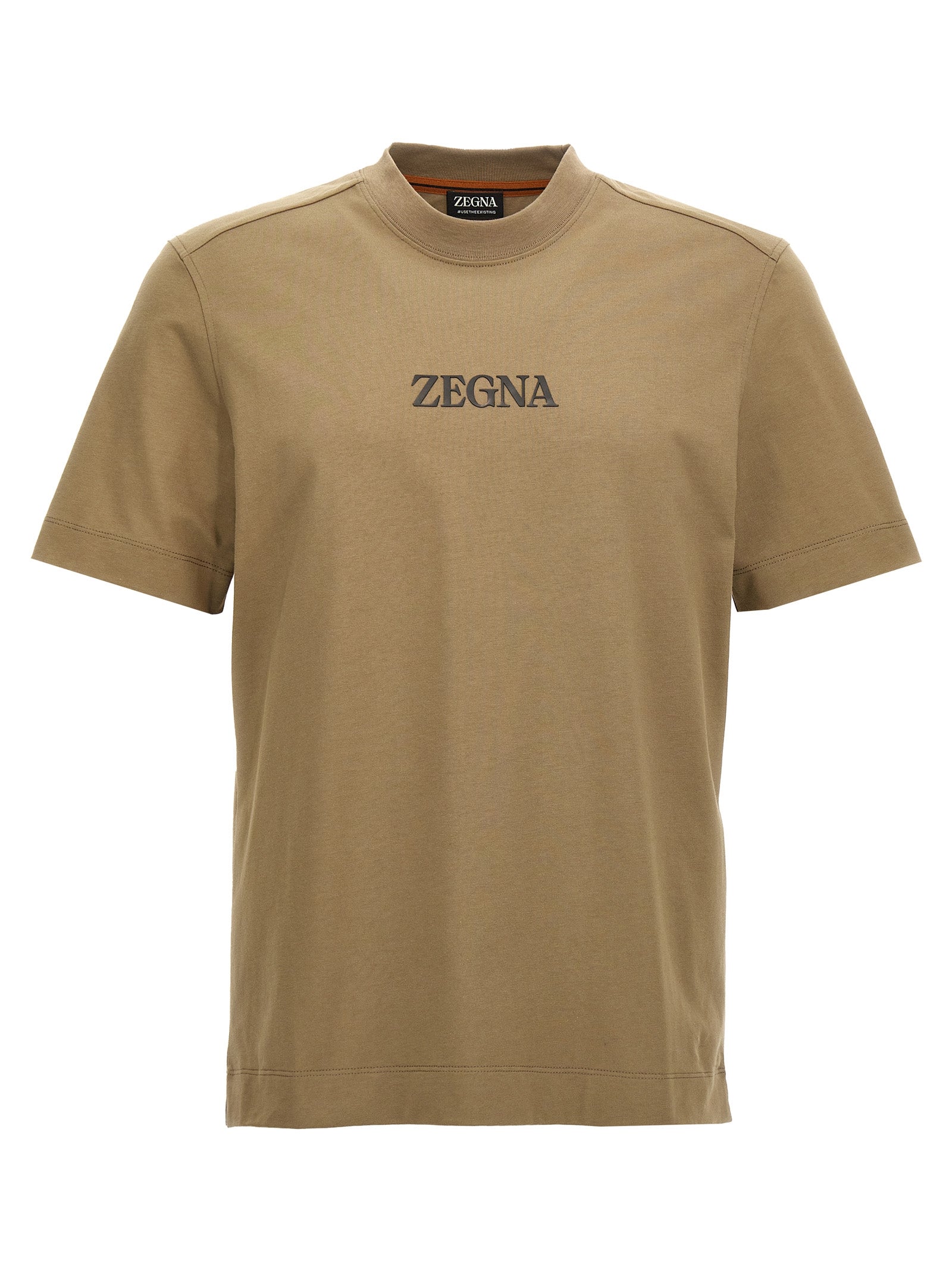 Zegna Logo Print T-Shirt