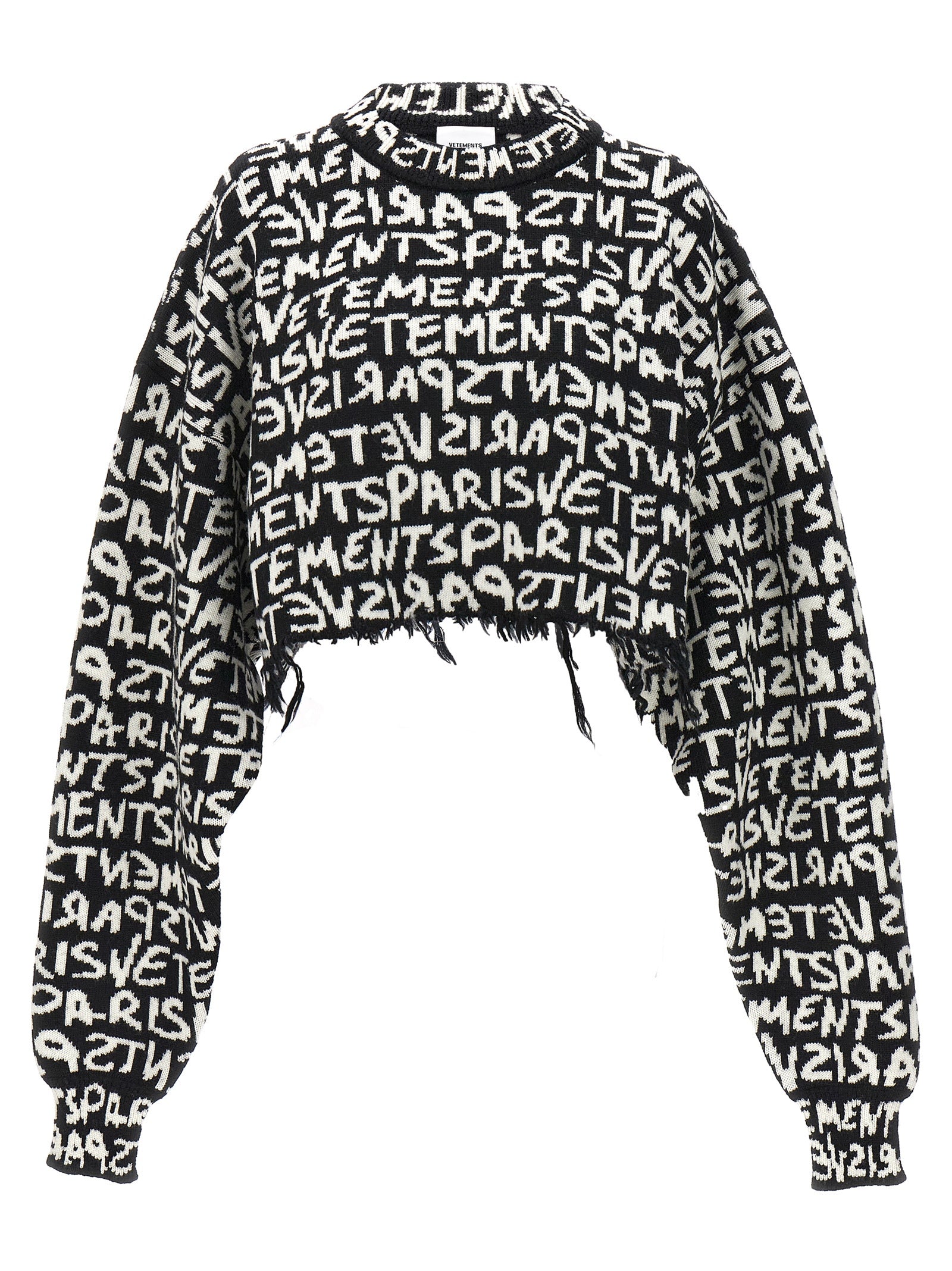 Vetements 'Graffiti Monogram' Sweater