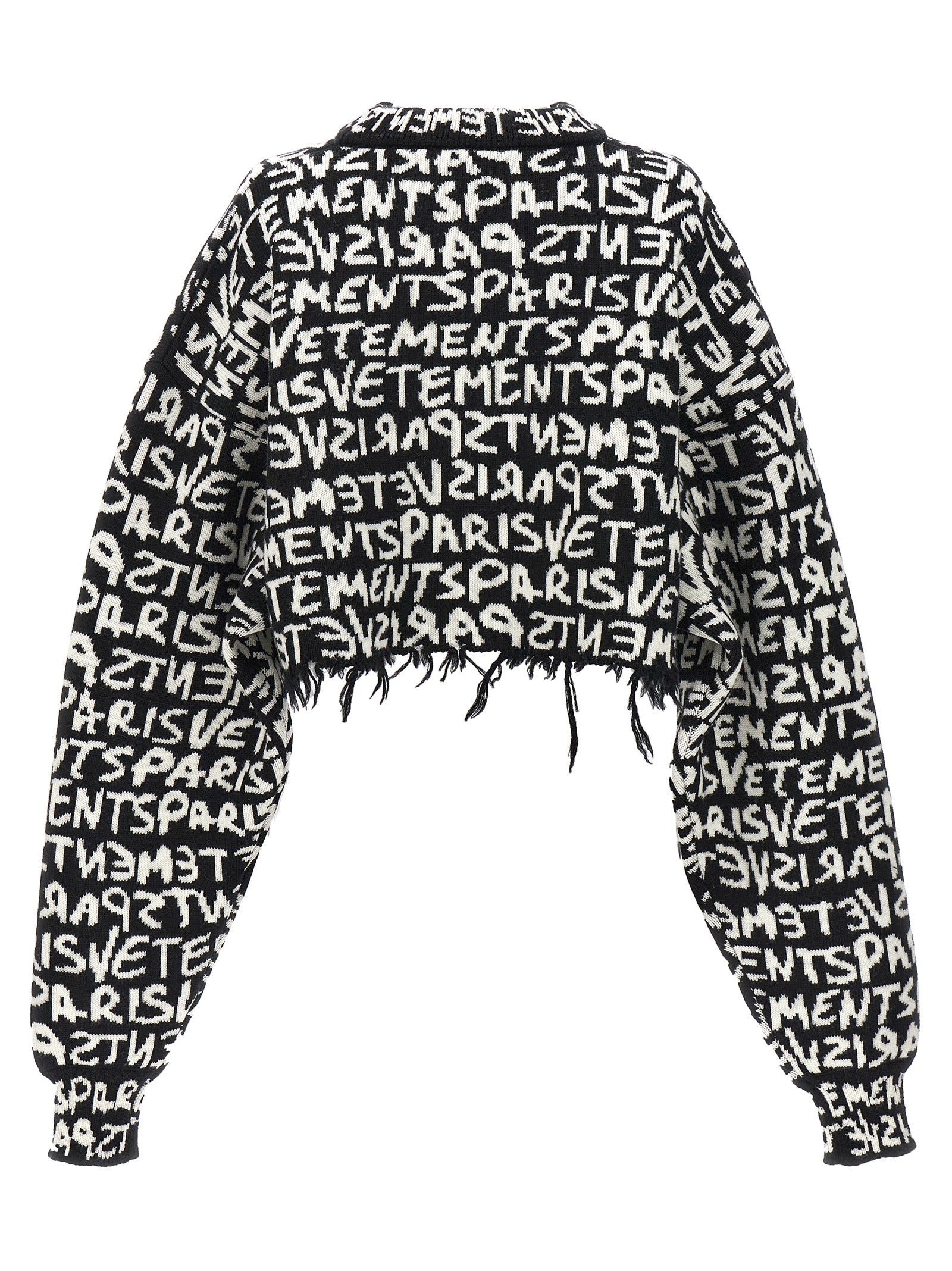 Vetements 'Graffiti Monogram' Sweater