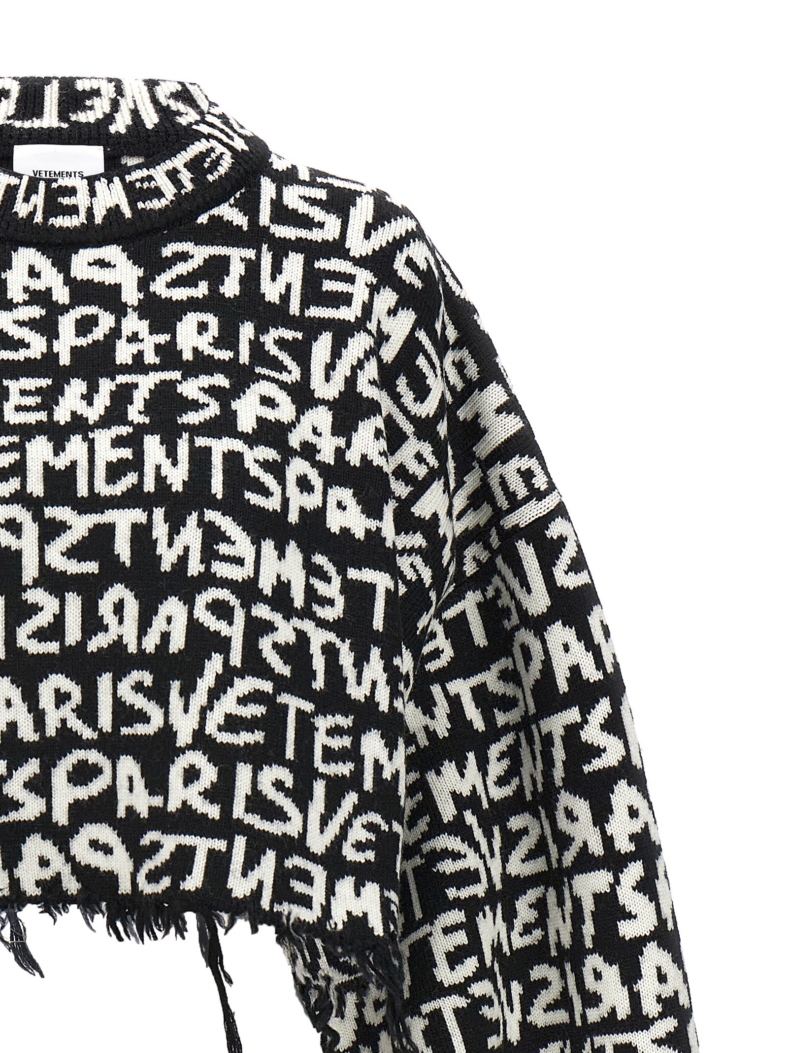 Vetements 'Graffiti Monogram' Sweater