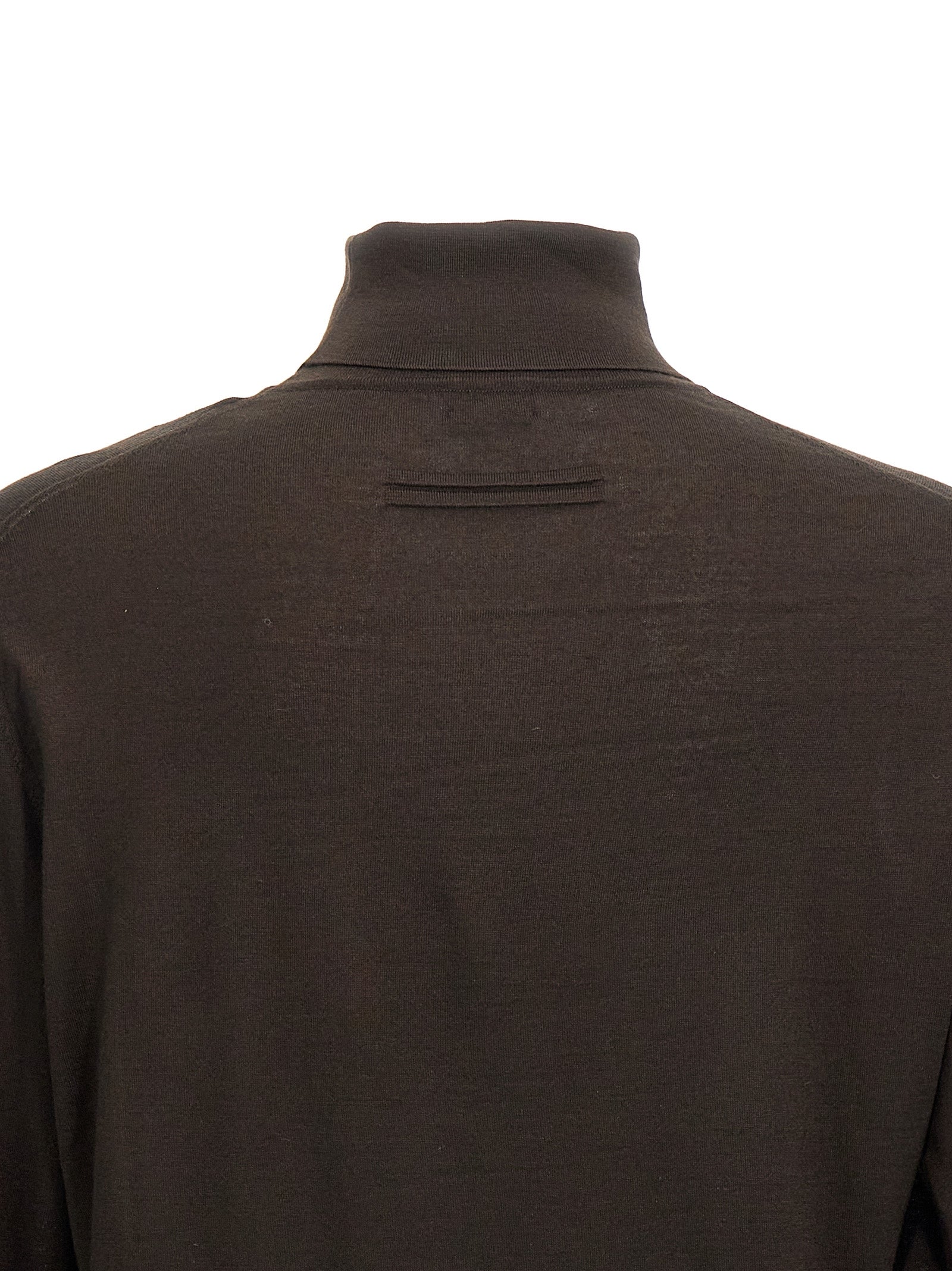 Zegna Silk Cashmere Turtleneck Sweater